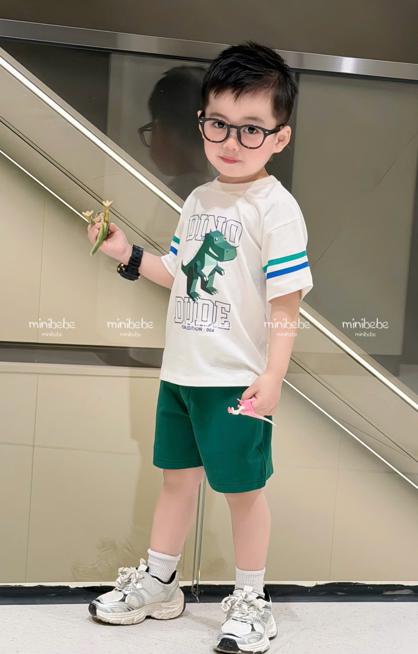 XẢ A196 - SET BỘ KHỦNG LONG DUDE XANH