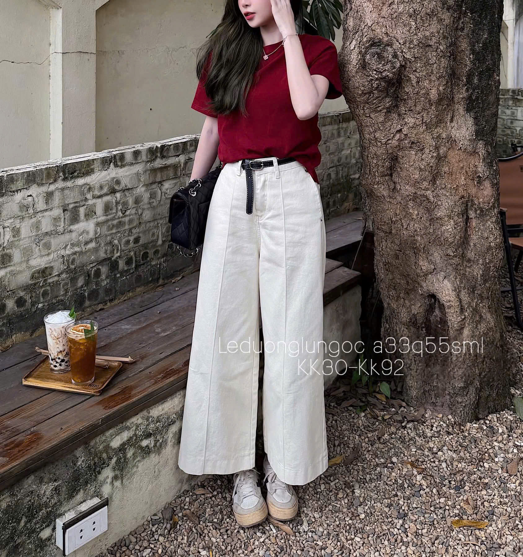 XẢ A212 - ÁO THUN TRƠN CỔ TRÒN ĐỎ RƯỢU