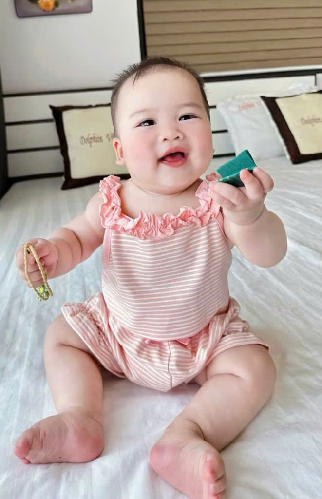 XẢ A219 - SET 3 BỘ 2 DÂY BÈO NGỰC TONE HỒNG TRẮNG