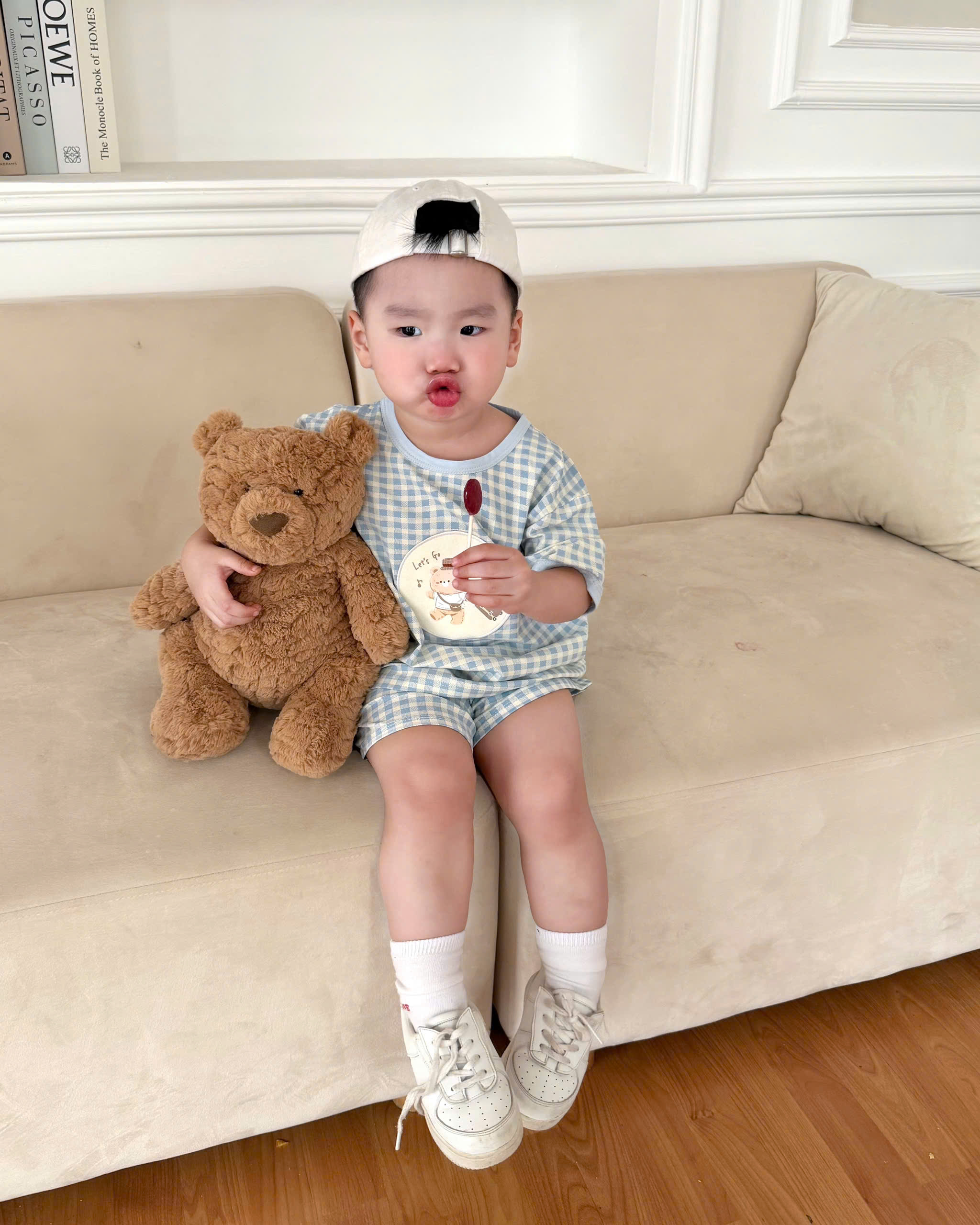 XẢ A230 - SET BỘ ĐỒ NGỦ KITTY GẤU KHỦNG LONG