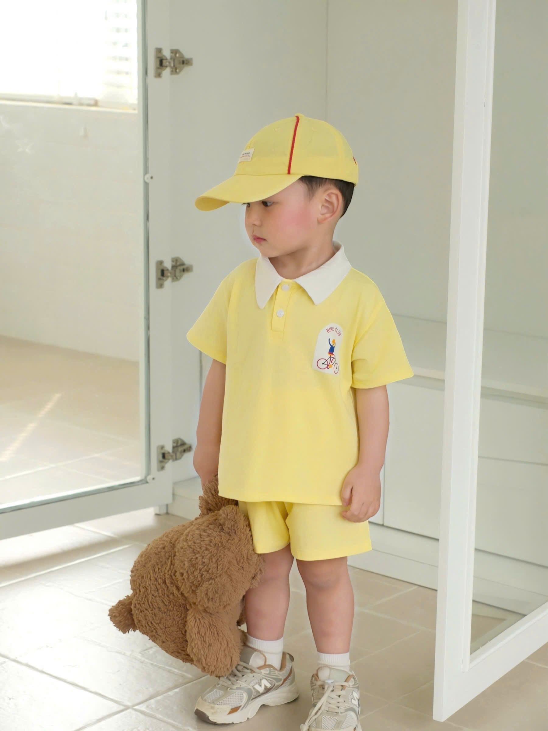 XẢ A268 - SET 2 BỘ CỔ TRỤ TRẮNG 2 MÀU XANH VÀNG