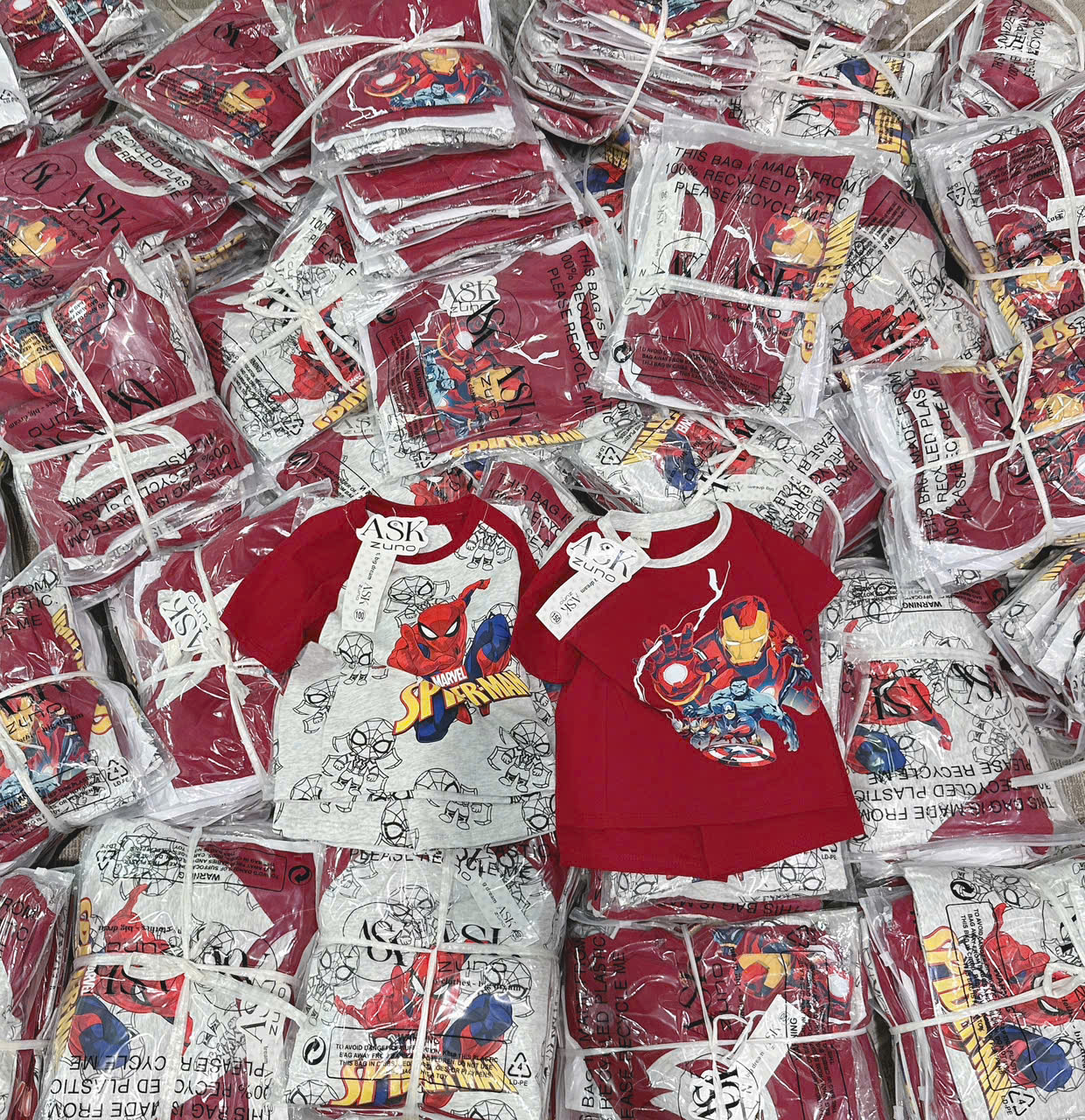 XẢ A274 - SET 2 BỘ IRONMAN ĐỎ NHỆN TIÊU