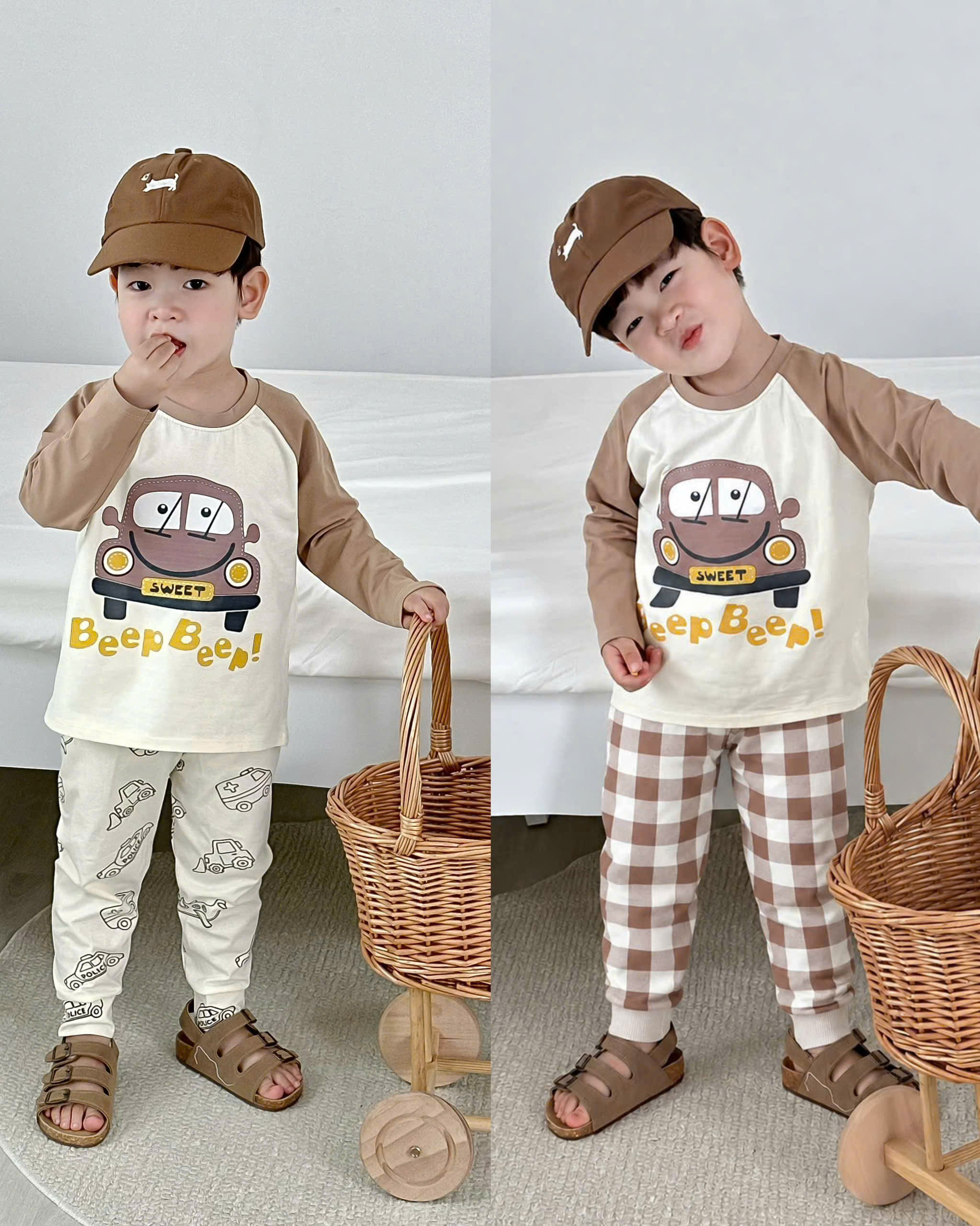 A280 - SET 2 BỘ Ô TÔ BEEP BEEP