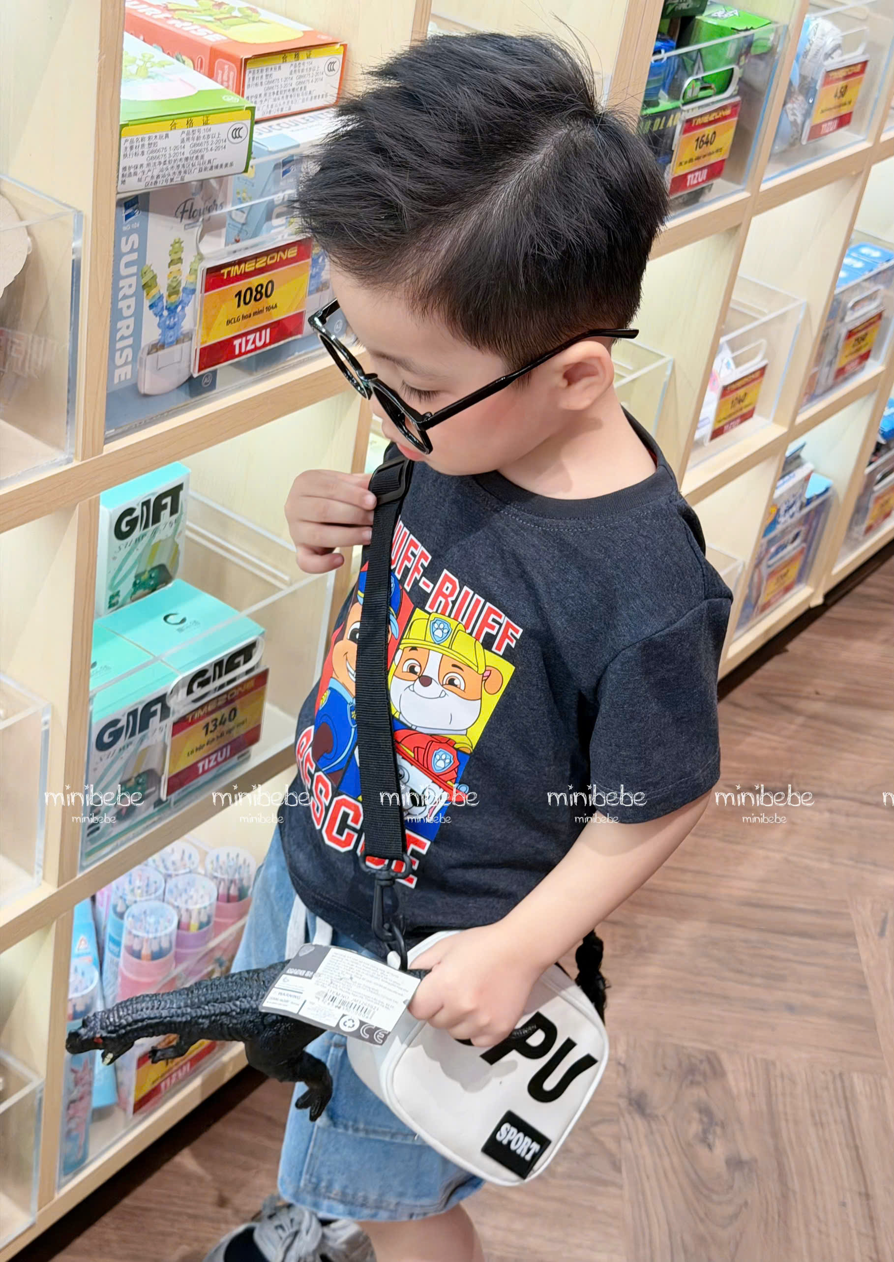 XẢ A286 - SET 3 ÁO CHÓ CỨU HỘ THAN ĐEN ĐỎ