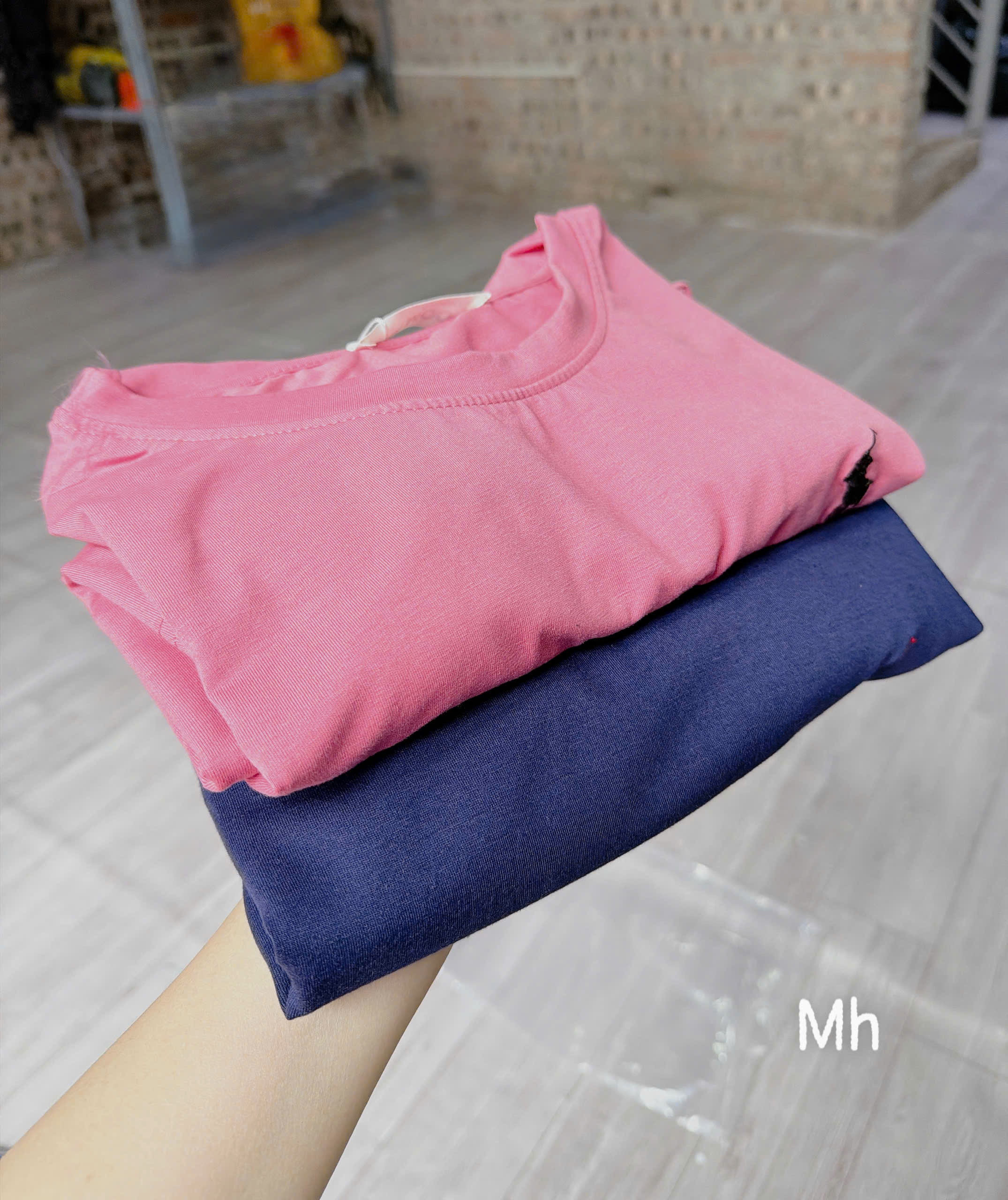 XẢ A298 - SET 2 ÁO THÊU NGỰA HỒNG THAN