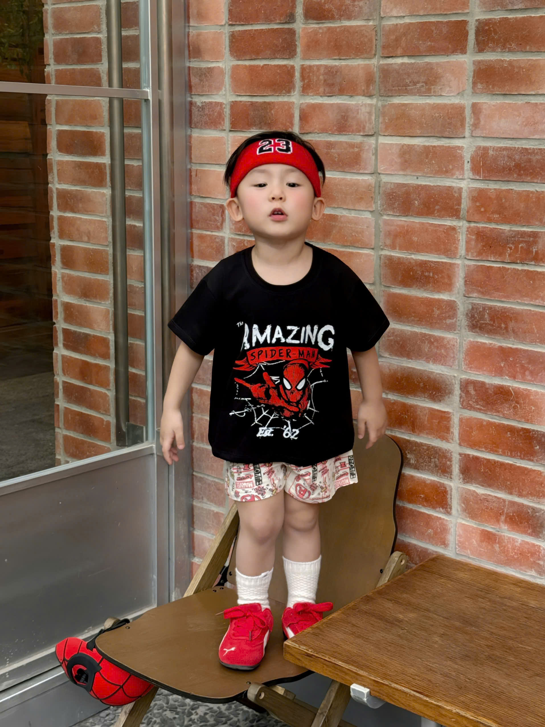 XẢ A349 - SET BỘ AMAZING NHỆN ĐEN