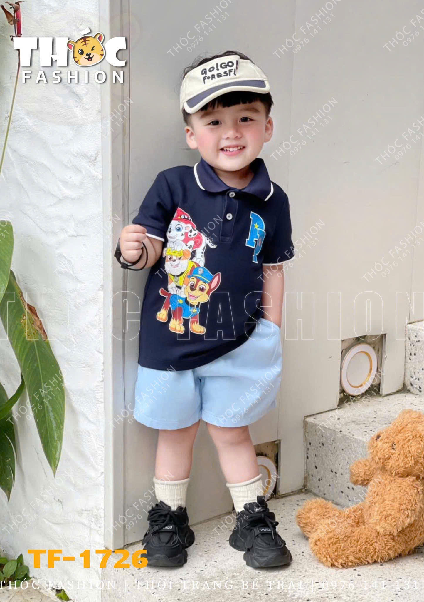 XẢ A363 - SET BỘ CHÓ CỨU ĐEN HỘ CỔ ĐỨC QUẦN XANH