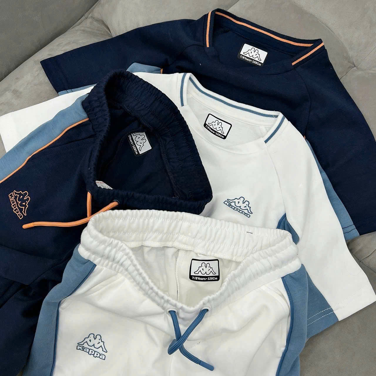 XẢ A414 - SET BÉ TRAI SPORTY KAPPA THỂ THAO SIZE ĐẠI