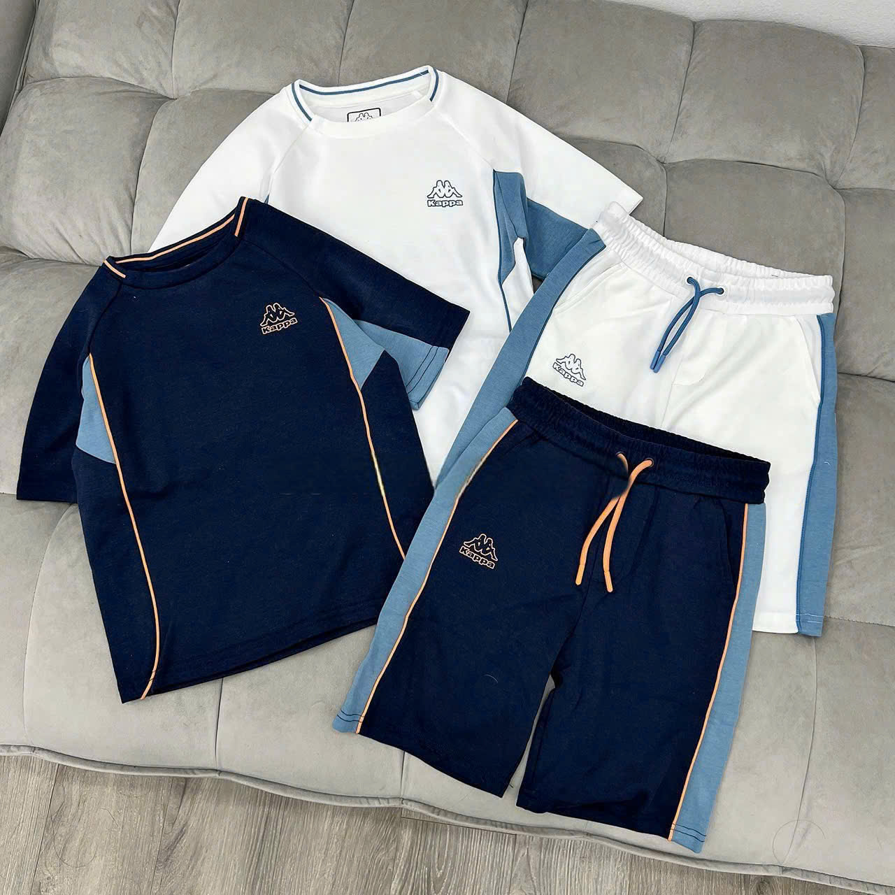 XẢ A414 - SET BÉ TRAI SPORTY KAPPA THỂ THAO SIZE ĐẠI