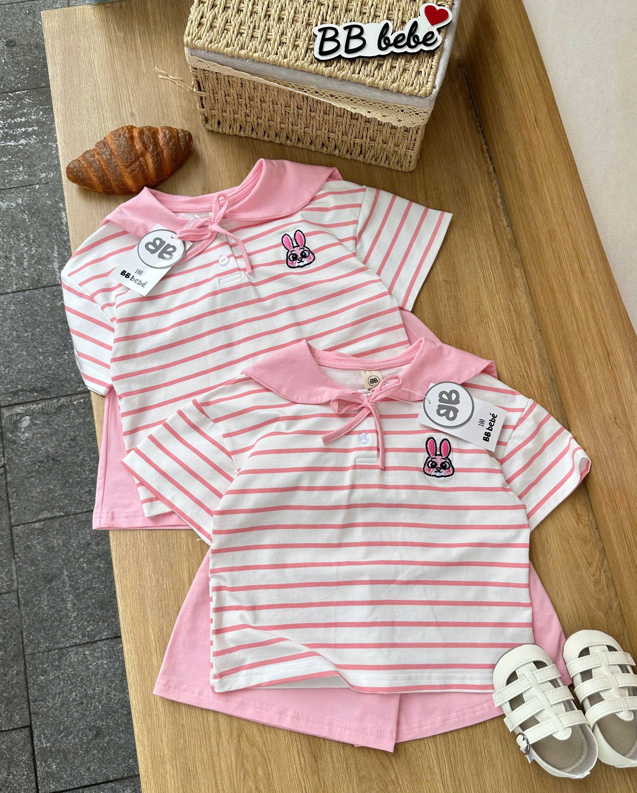 XẢ A416 - SET BỘ KẺ HỒNG THỎ NGỰC CỔ THỦY THỦ