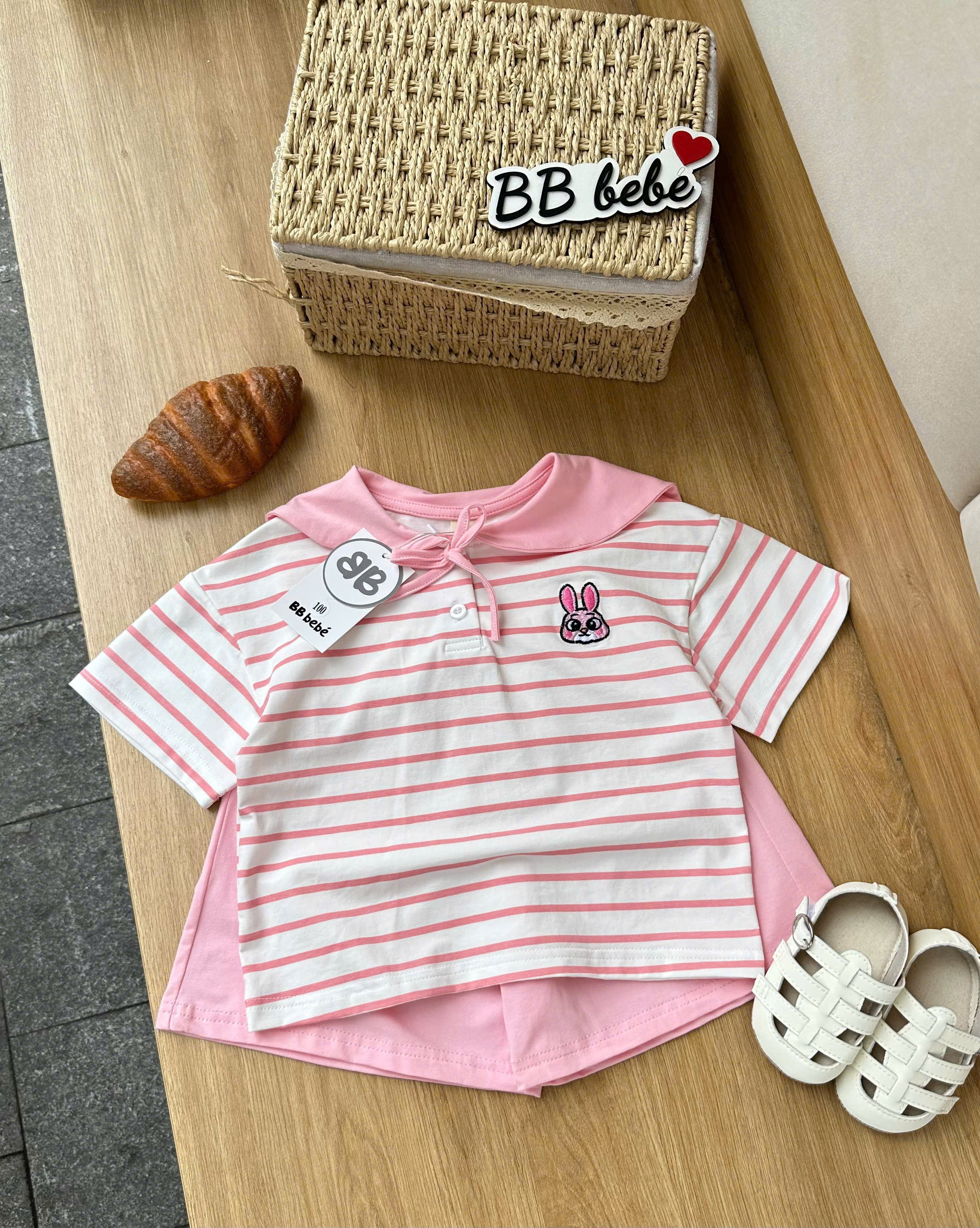 XẢ A416 - SET BỘ KẺ HỒNG THỎ NGỰC CỔ THỦY THỦ