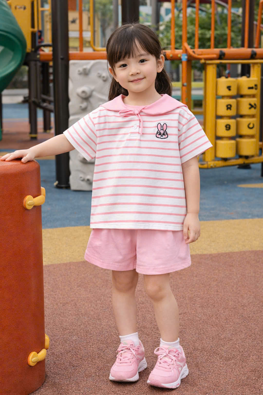 XẢ A416 - SET BỘ KẺ HỒNG THỎ NGỰC CỔ THỦY THỦ