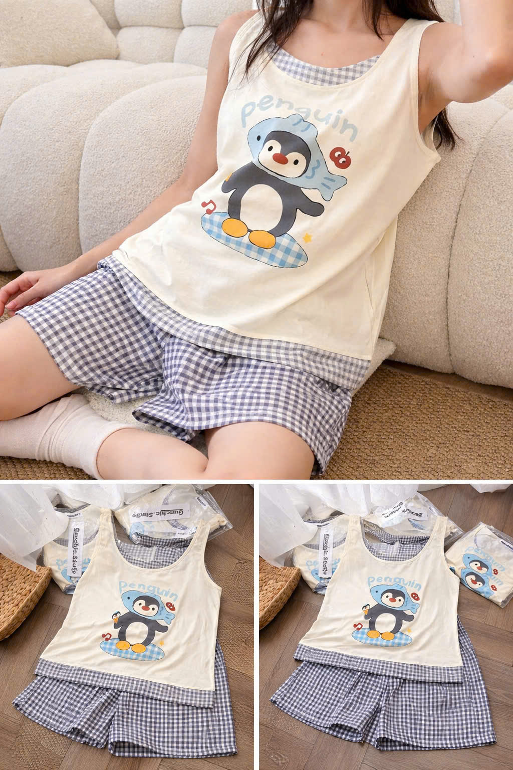 XẢ A417 - SET BỘ NỮ CHIM CÁNH CỤT