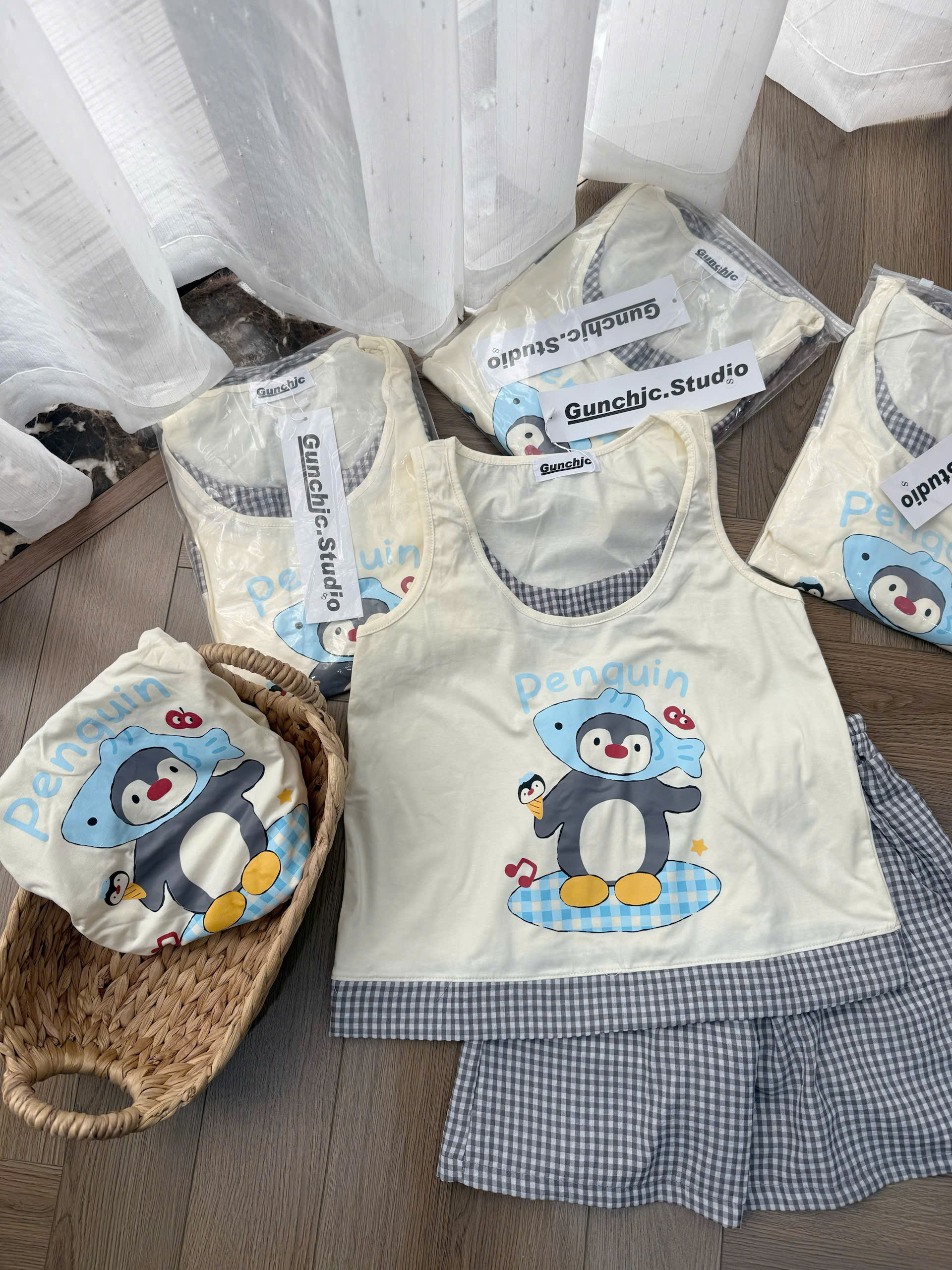 XẢ A417 - SET BỘ NỮ CHIM CÁNH CỤT