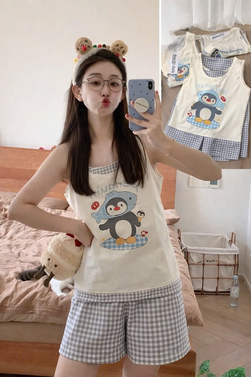XẢ A417 - SET BỘ NỮ CHIM CÁNH CỤT