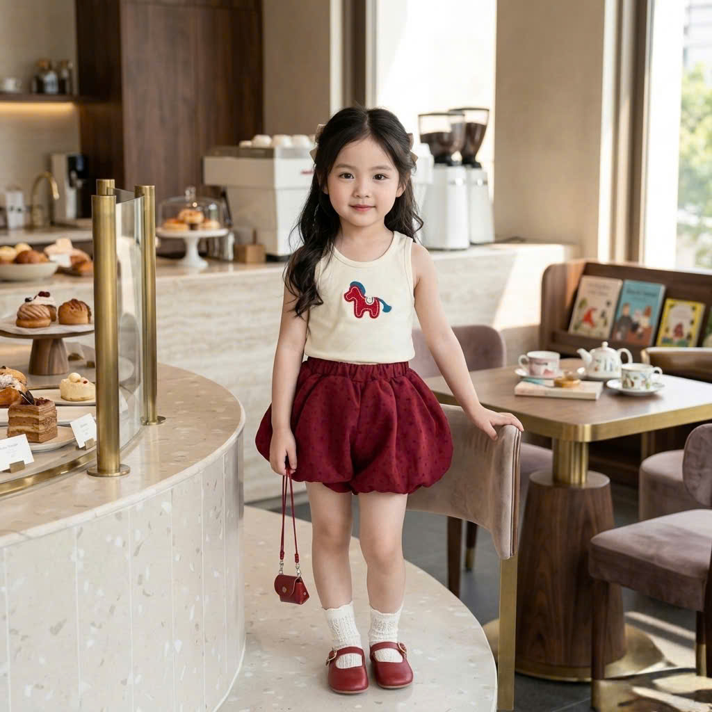 XẢ A436 - SET BỘ SÁT NÁCH THÊU NGỰA QUẦN BÍ