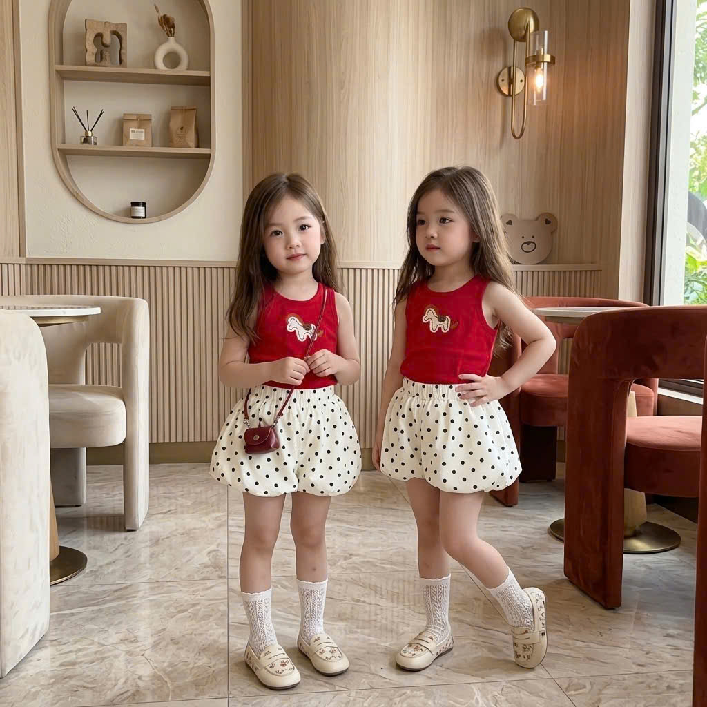 XẢ A436 - SET BỘ SÁT NÁCH THÊU NGỰA QUẦN BÍ