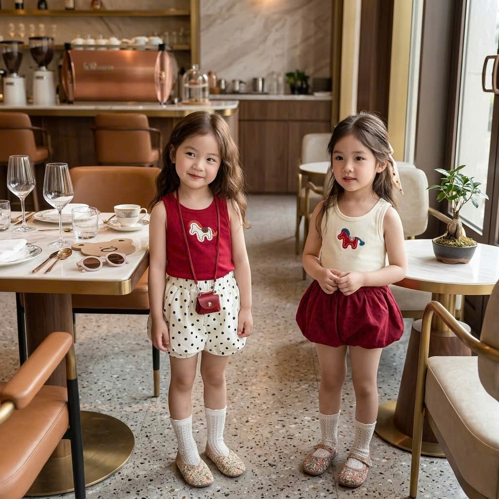 XẢ A436 - SET BỘ SÁT NÁCH THÊU NGỰA QUẦN BÍ