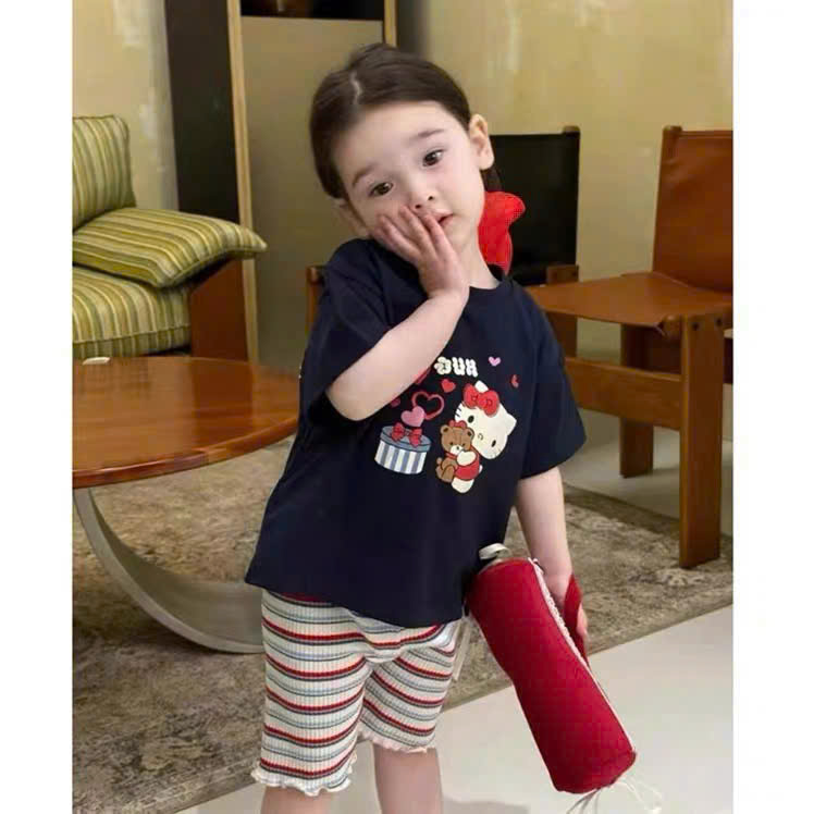 XẢ A442 - SET 2 BỘ HELLO KITTY HỒNG THAN