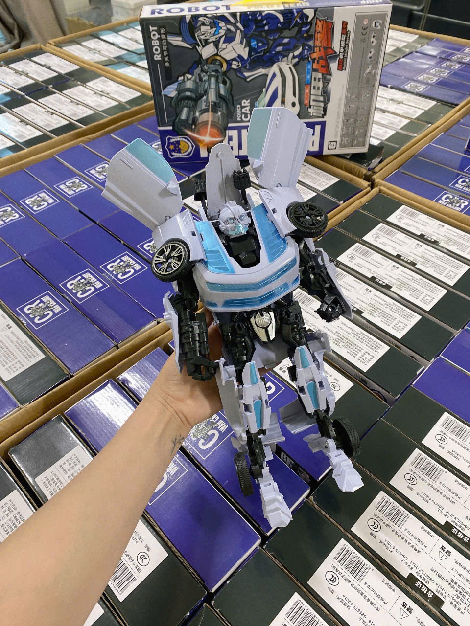 A525 - BỘ ĐỒ CHƠI ROBOT BÉ TRAI