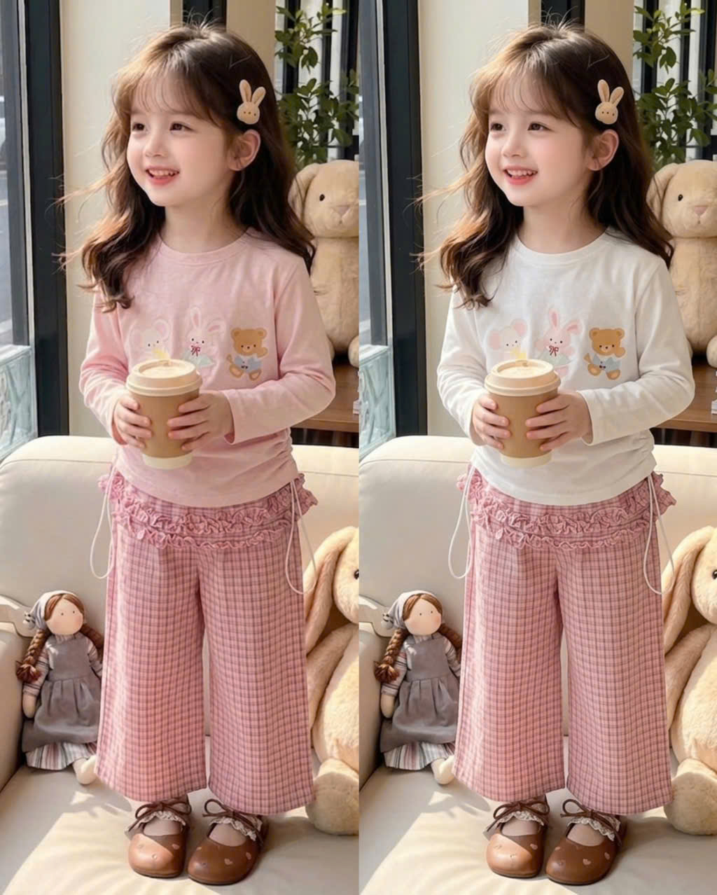 A525 - BỘ THỎ DÂY RÚT QUẦN BÈO