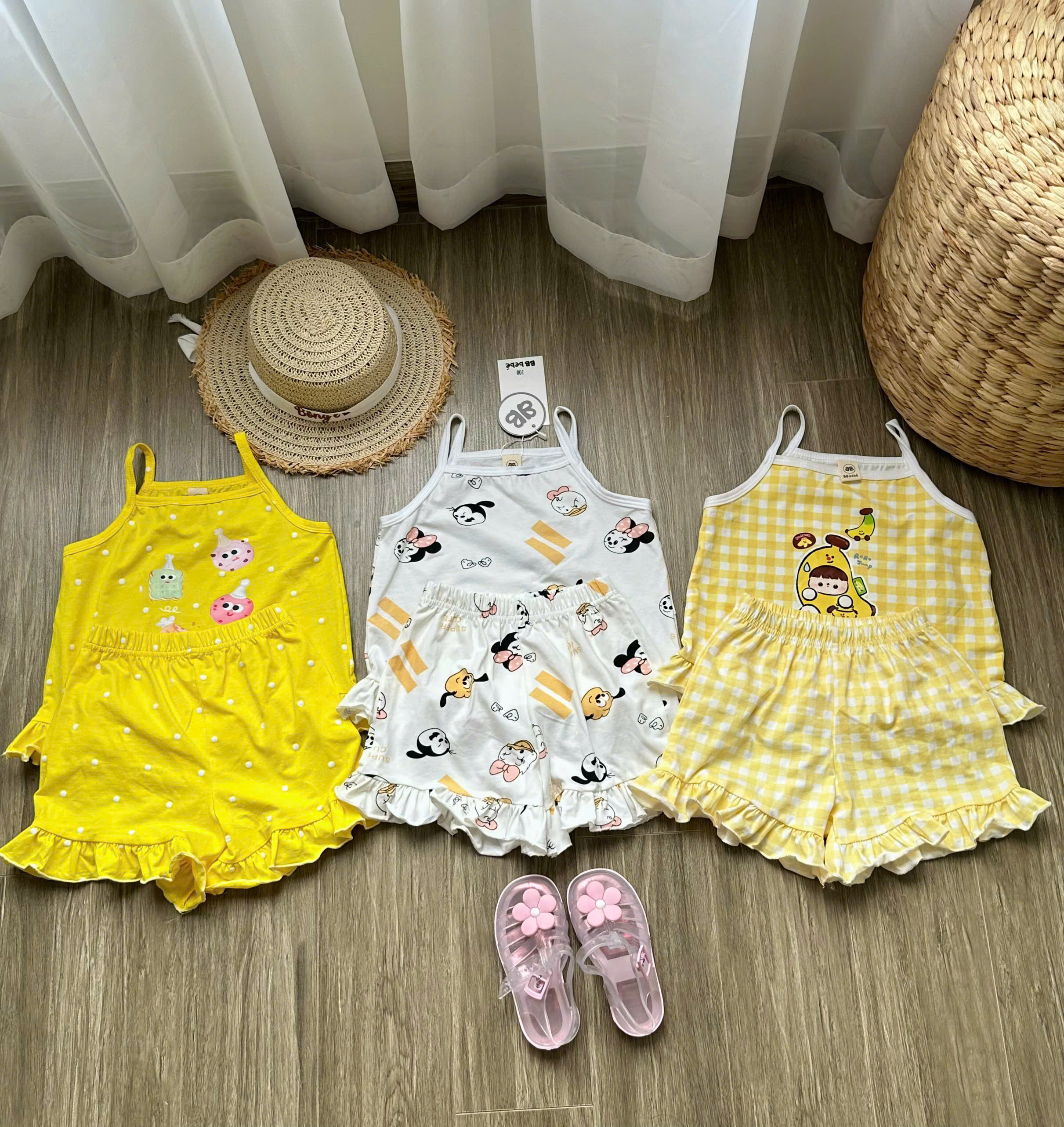 XẢ A550 - SET 3 BỘ 2 DÂY TONE VÀNG TRẮNG