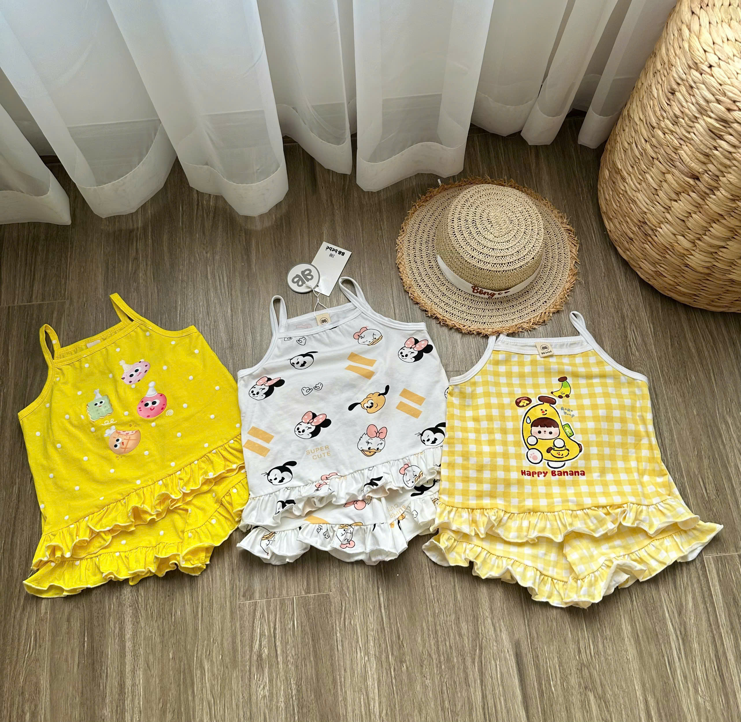 XẢ A550 - SET 3 BỘ 2 DÂY TONE VÀNG TRẮNG