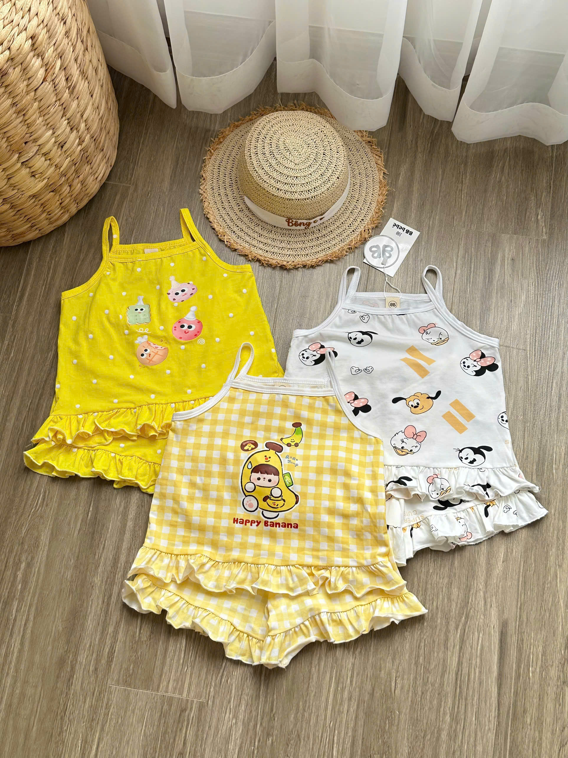 XẢ A550 - SET 3 BỘ 2 DÂY TONE VÀNG TRẮNG