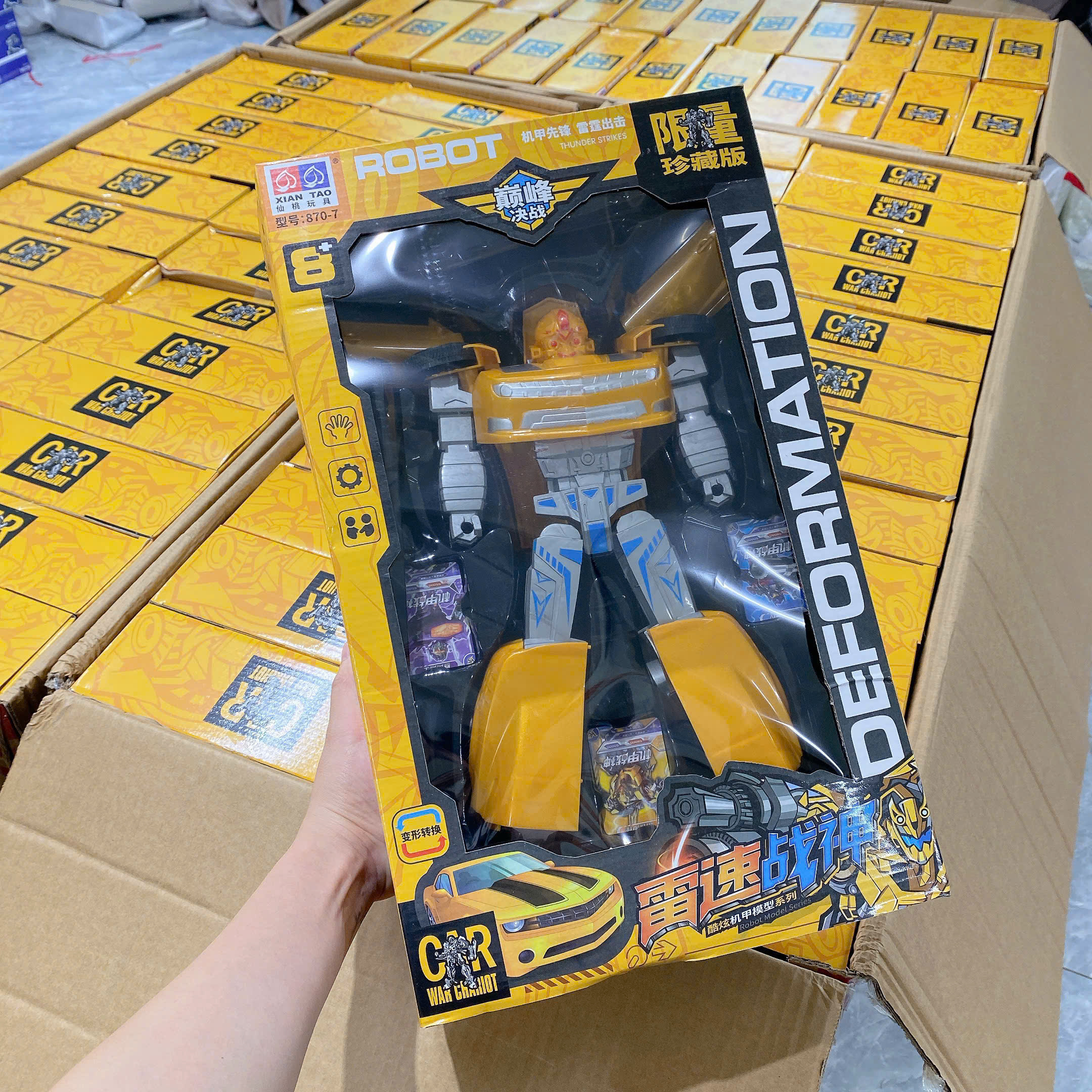 A553 - ROBOT BIẾN HÌNH Ô TÔ