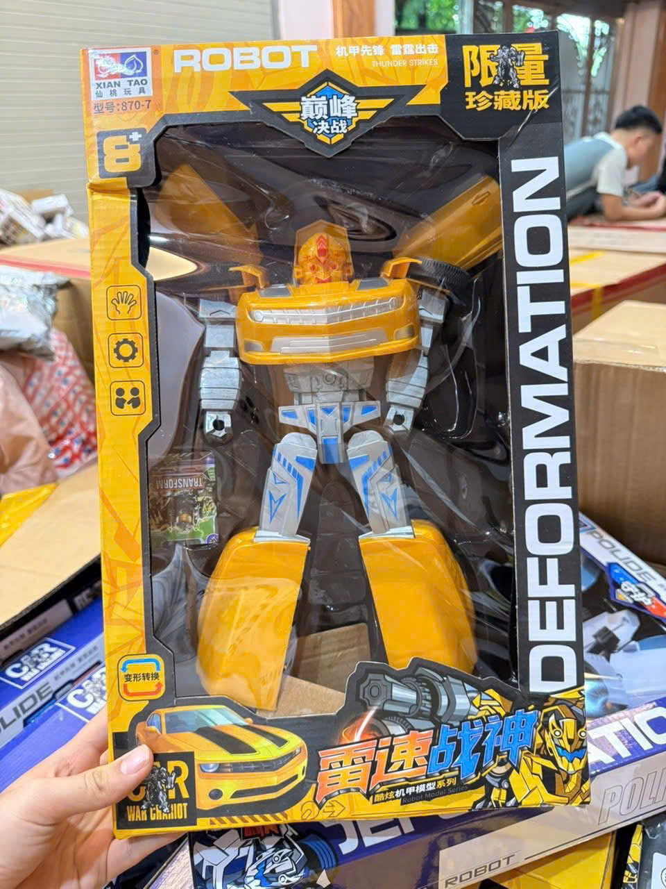 A553 - ROBOT BIẾN HÌNH Ô TÔ