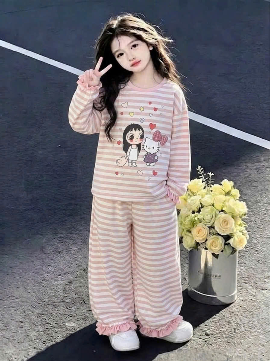 A563 - BỘ KẺ CÔ GÁI TRÁI TIM QUẦN BÈO