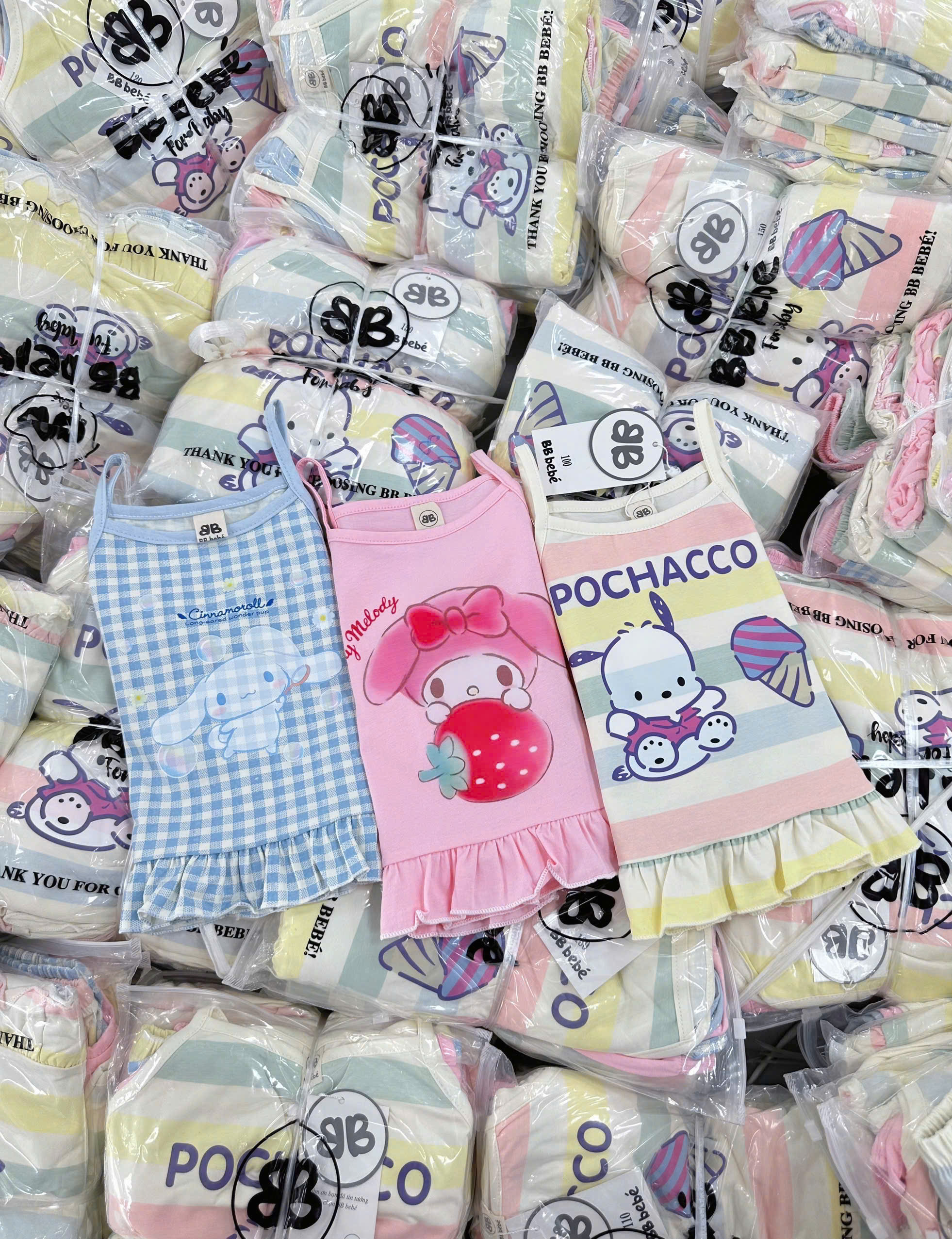 XẢ A575 - SET 3 BỘ MELODY CINAMOLROLL POCHA