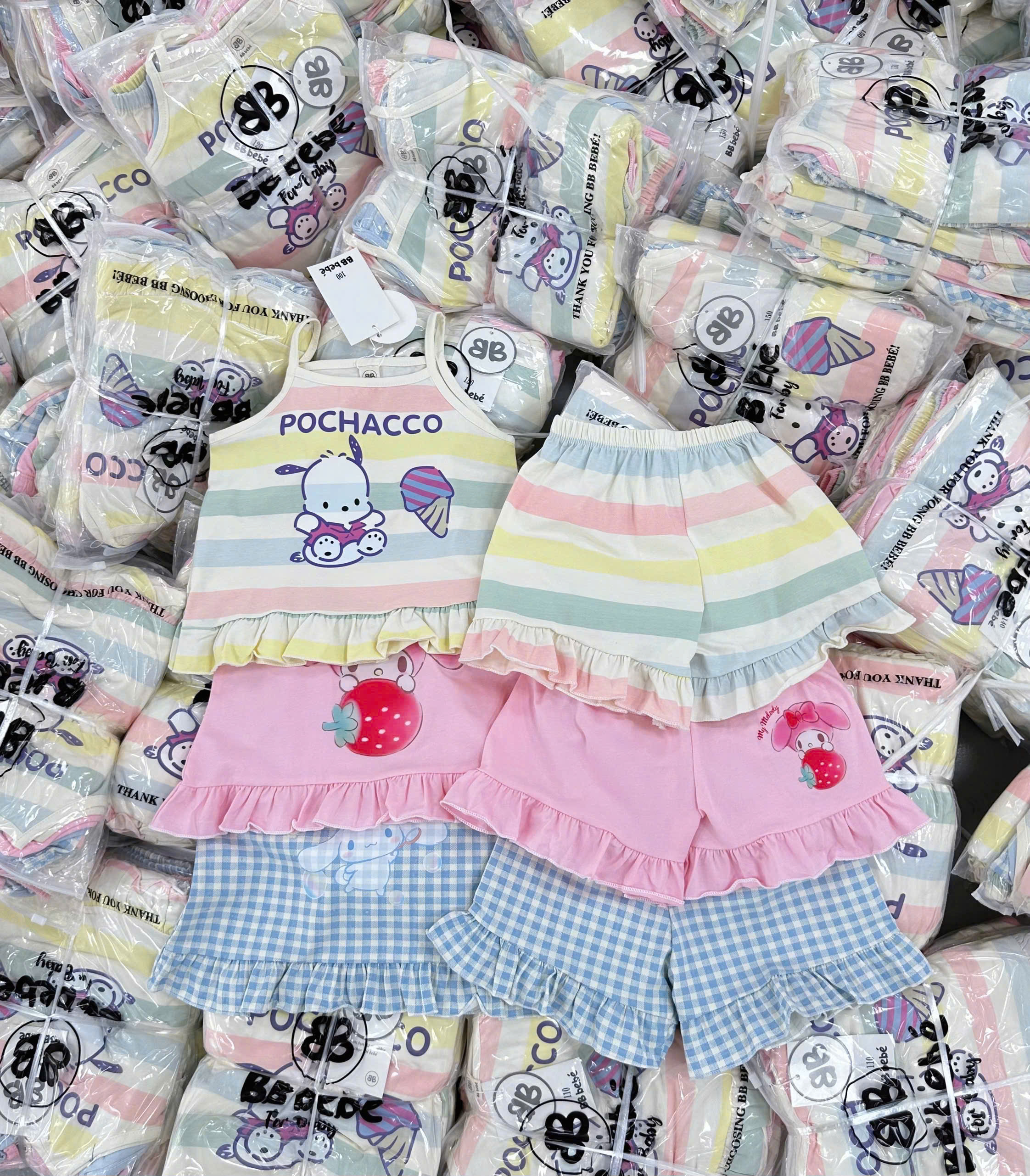 XẢ A575 - SET 3 BỘ MELODY CINAMOLROLL POCHA