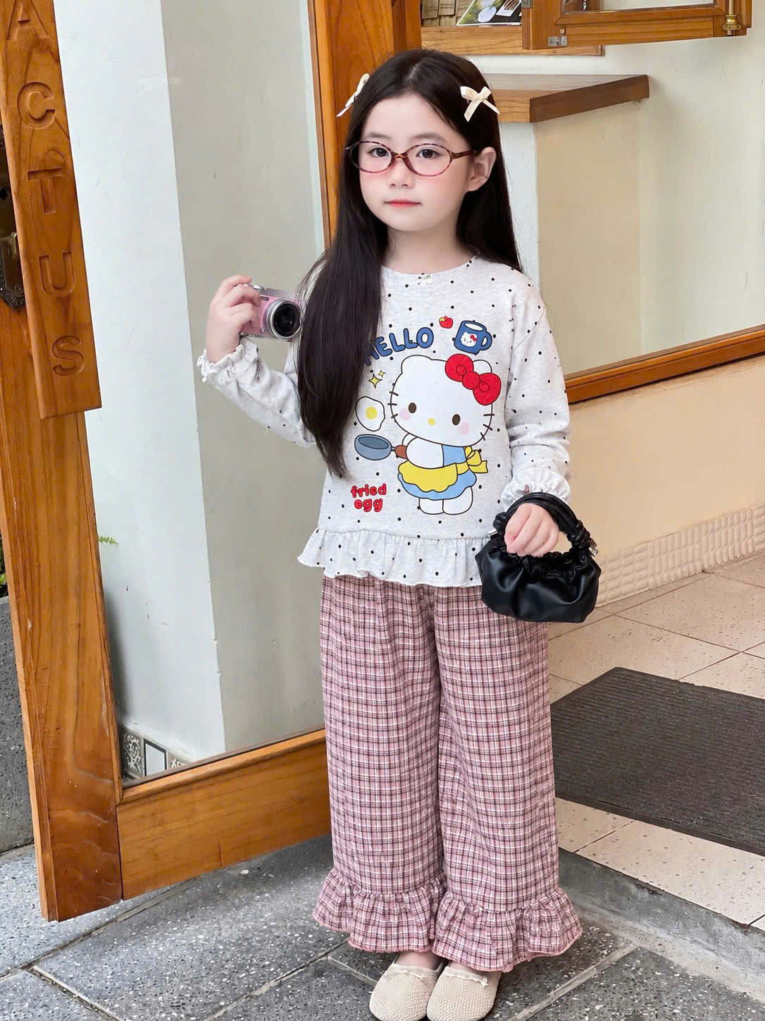 A591 - SET BÉ GÁI HELLO KITTY 3 MÀU