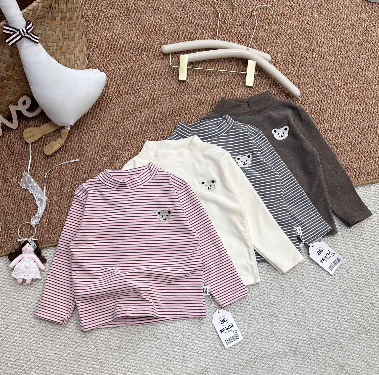 A607 - SET 2 ÁO ZIP LÔNG KẺ GẤU