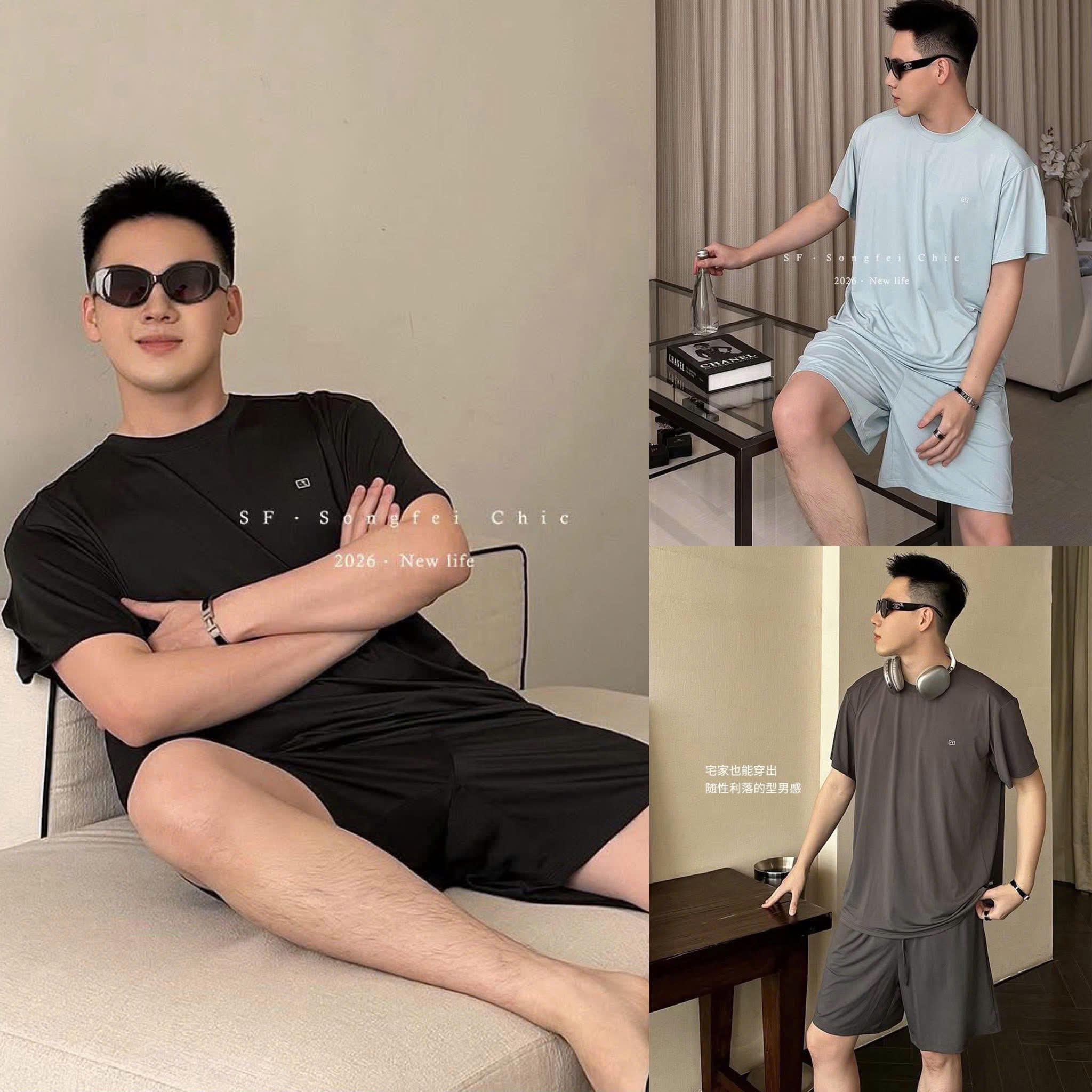 A611 - SET BỘ NAM THỂ THAO THUN LẠNH