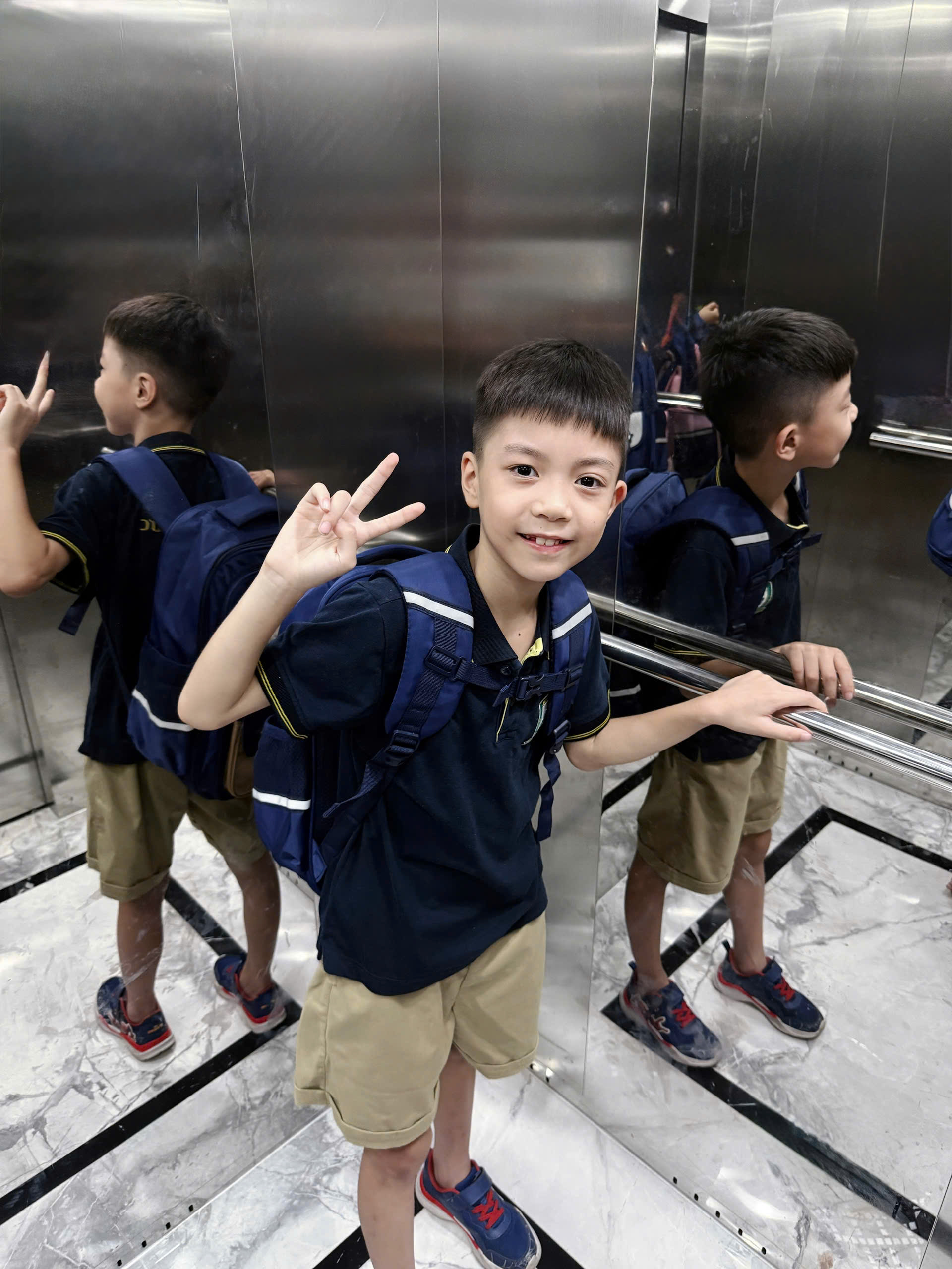 A617 - BA LÔ CẤP 1 SZ TO 5 MÀU