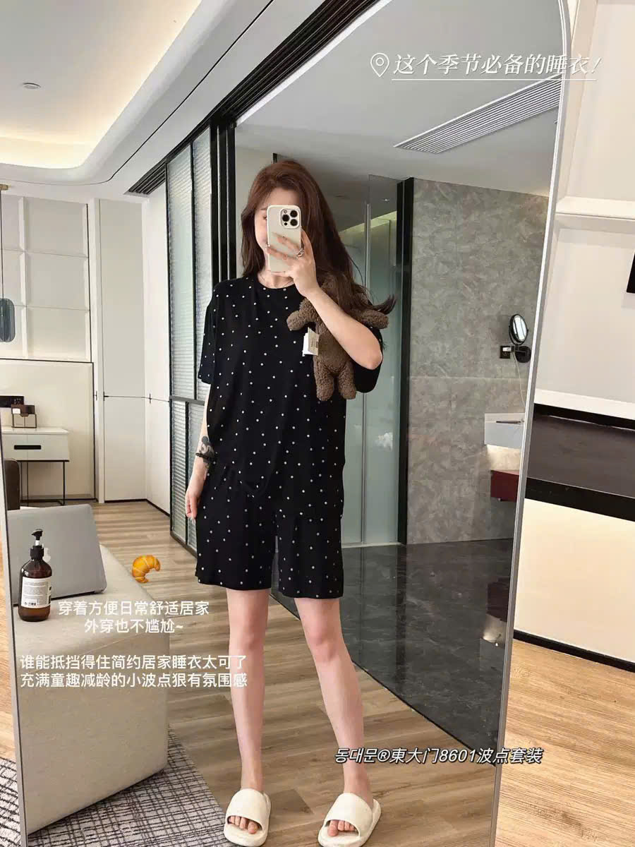 A620 - SET BỘ NỮ CỘC CHẤM BI 4 MÀU