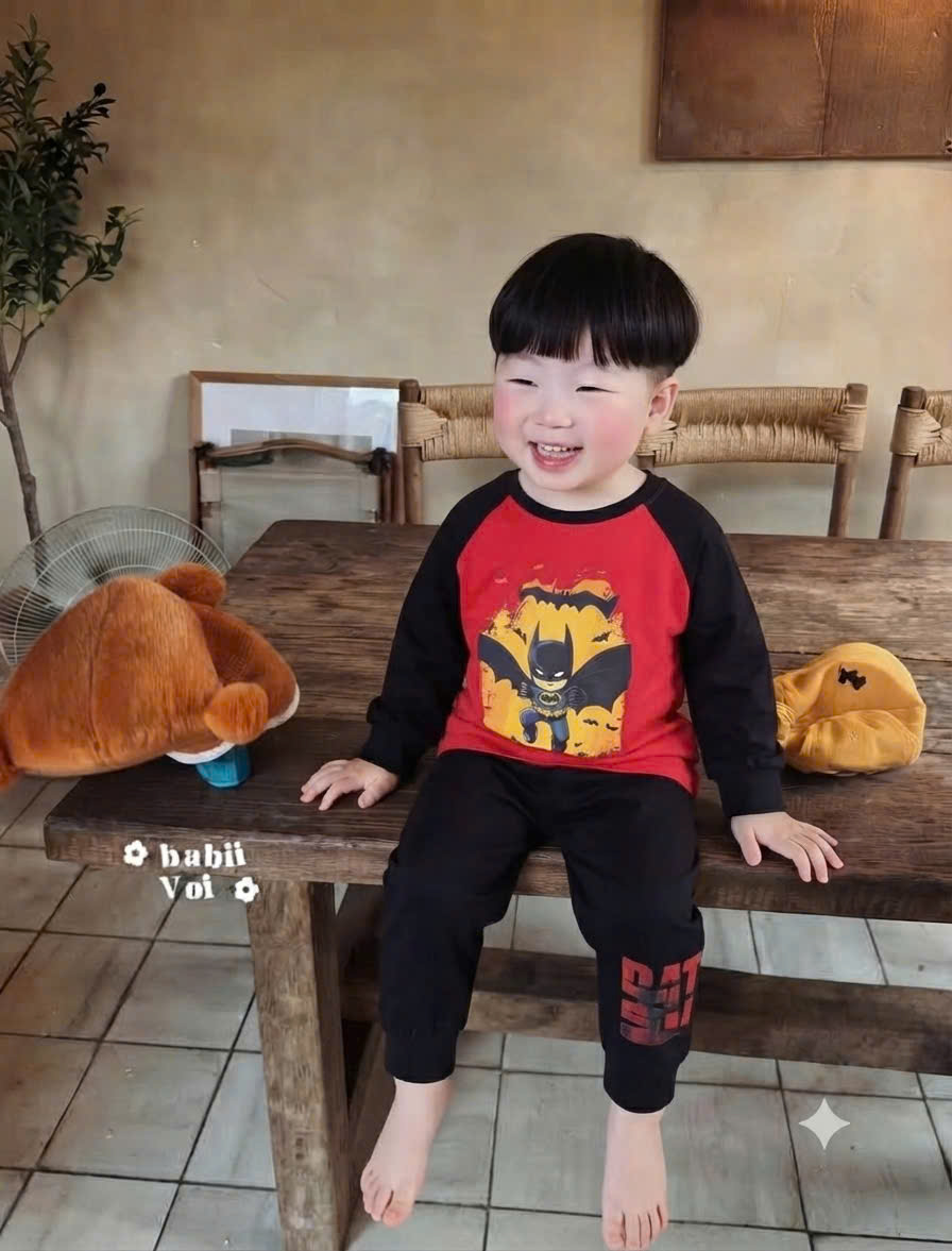 A643 - SET 2 BỘ BATMAN ĐỎ ĐEN
