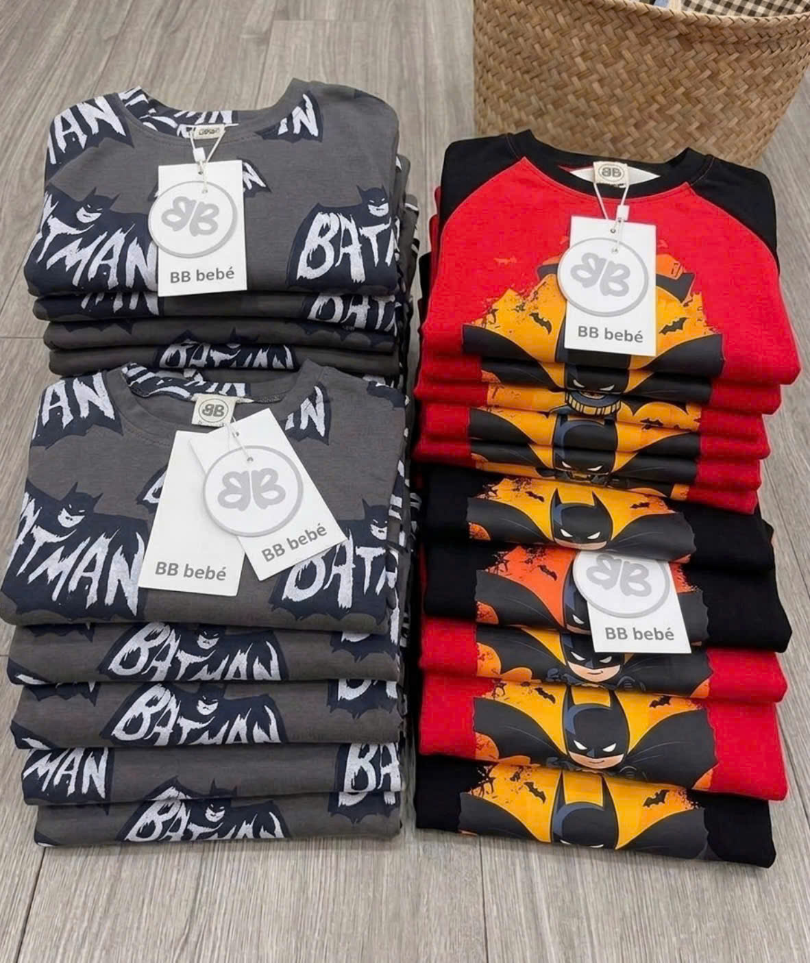 A643 - SET 2 BỘ BATMAN ĐỎ ĐEN