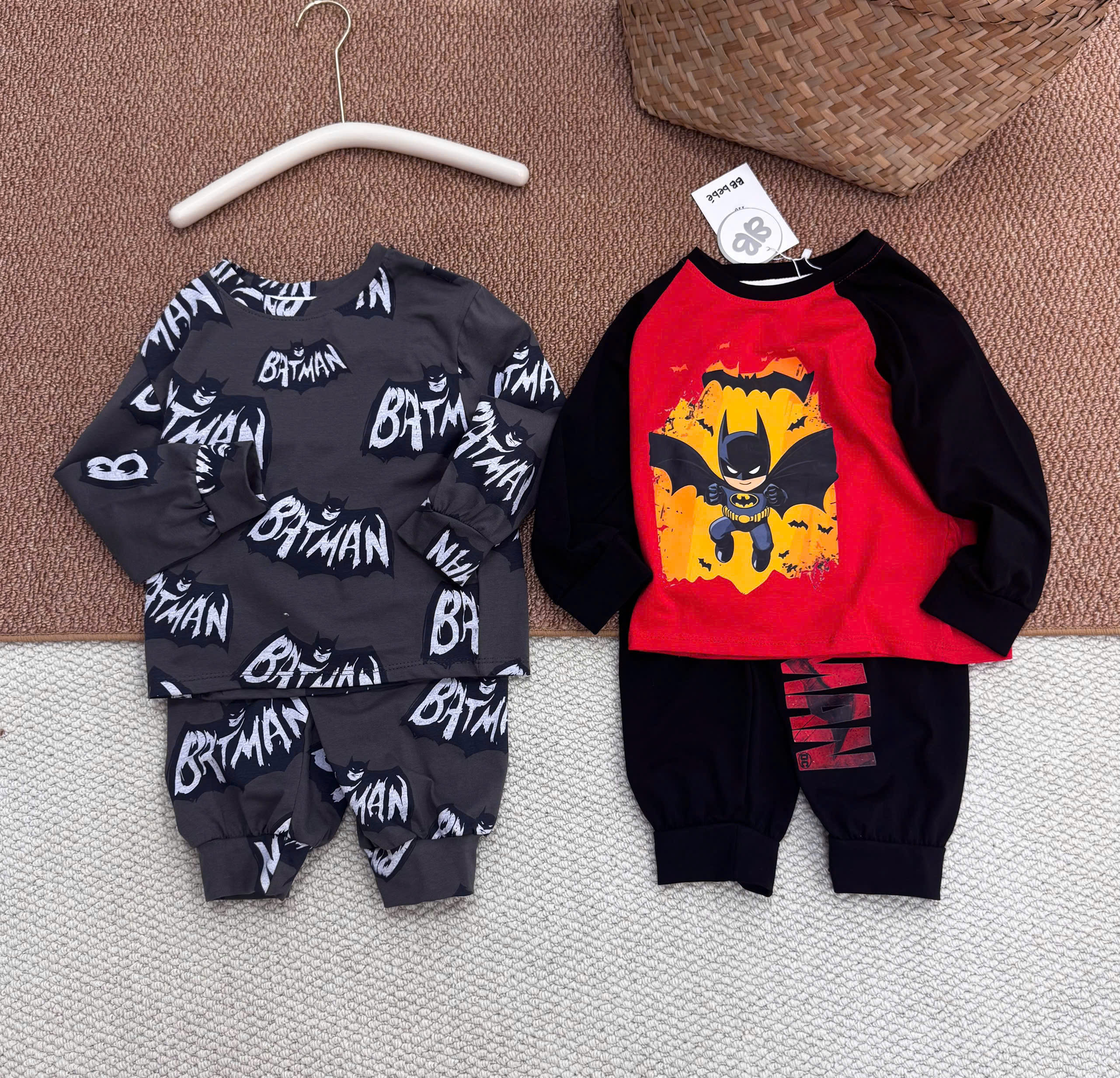 A643 - SET 2 BỘ BATMAN ĐỎ ĐEN