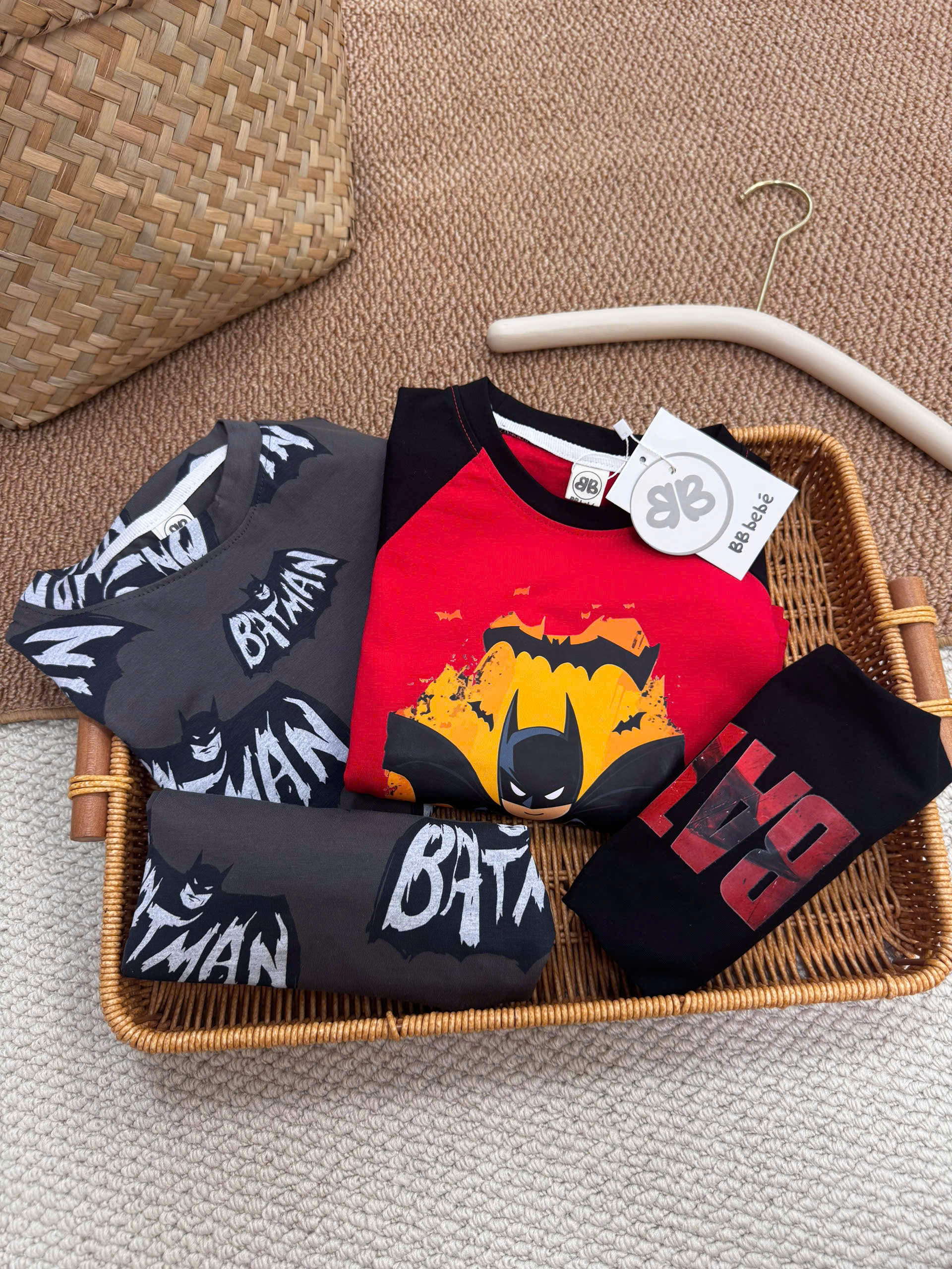 A643 - SET 2 BỘ BATMAN ĐỎ ĐEN