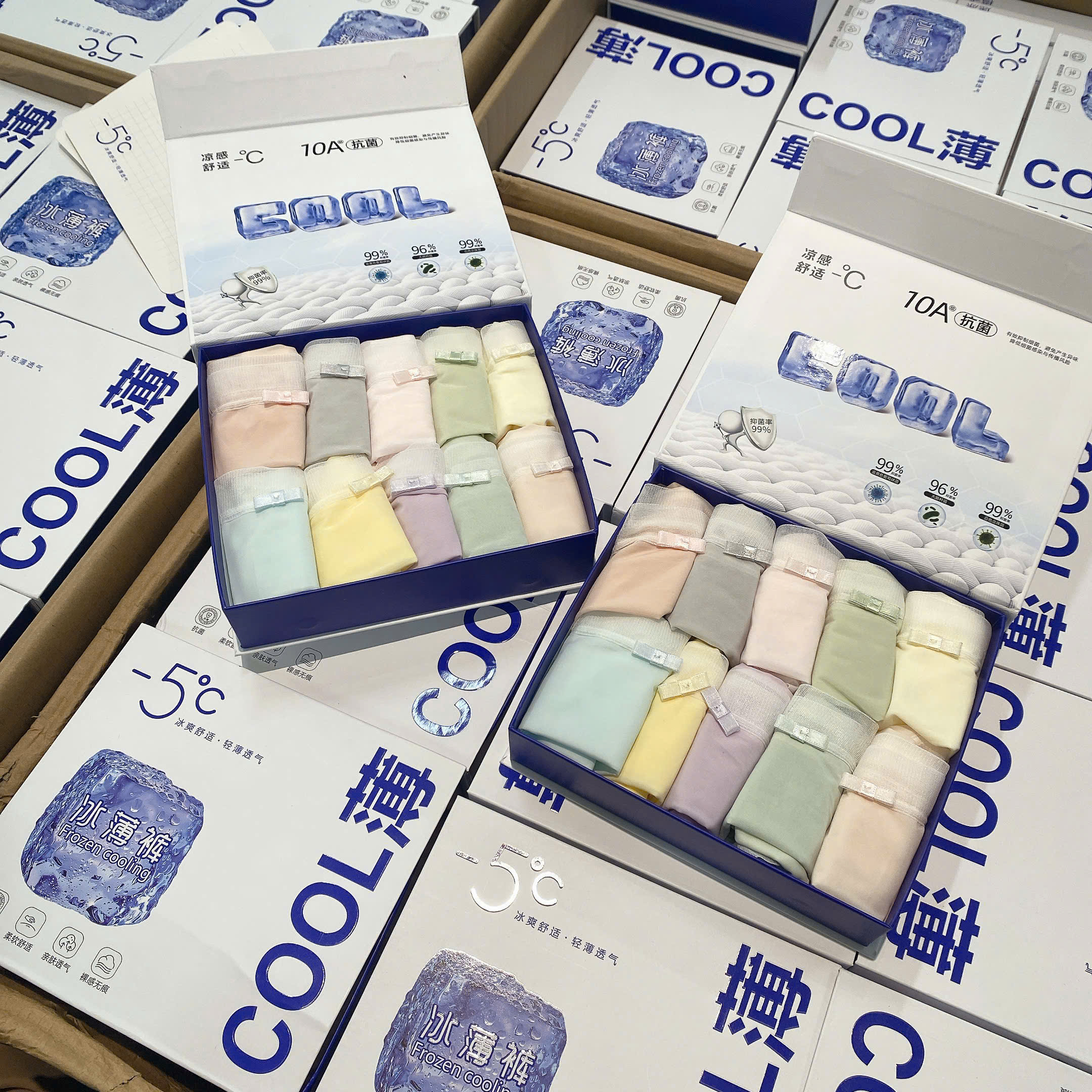 A646 - SET 10 QUẦN CHIP TONE PASTEL ĐÍNH NƠ