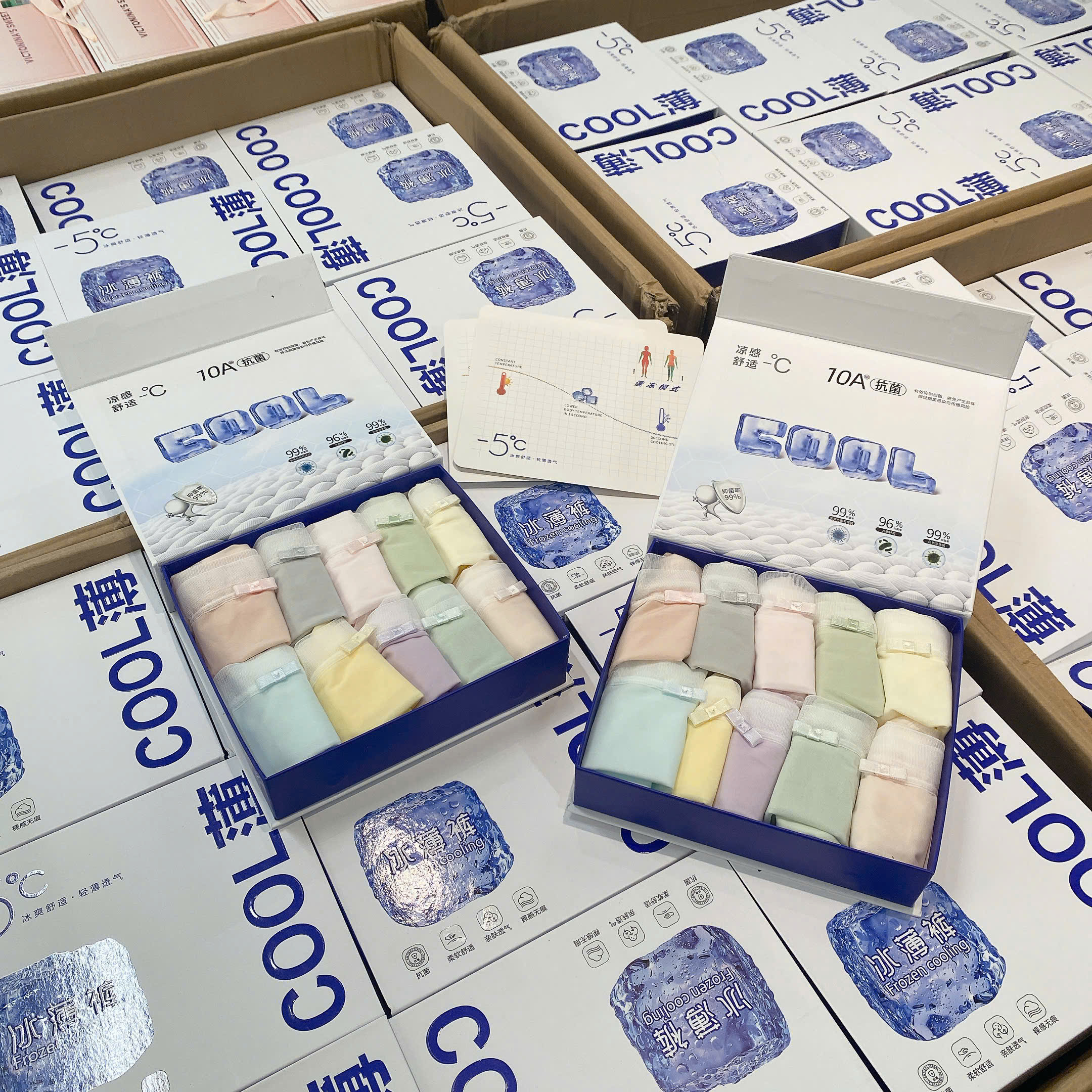 A646 - SET 10 QUẦN CHIP TONE PASTEL ĐÍNH NƠ