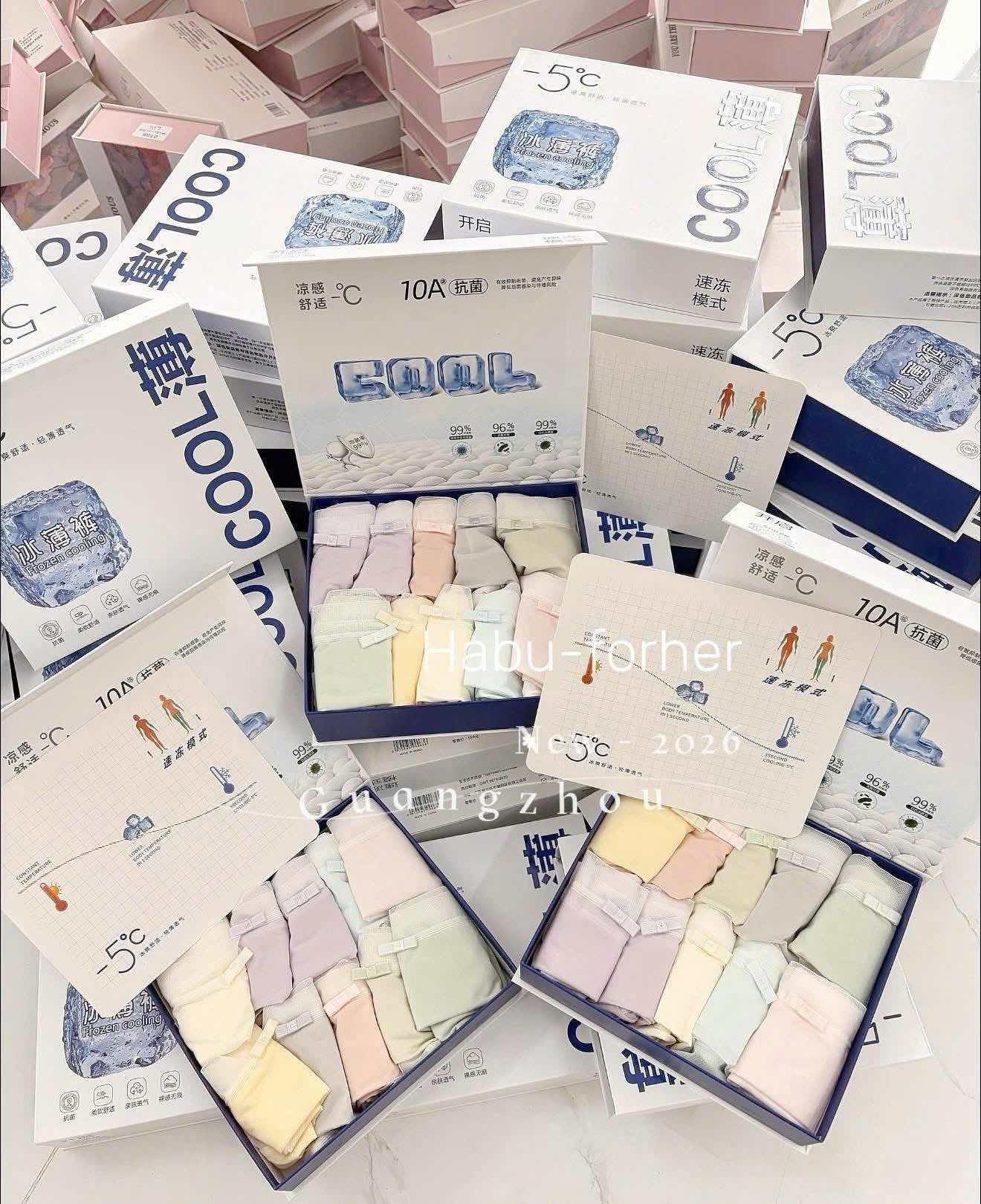 A646 - SET 10 QUẦN CHIP TONE PASTEL ĐÍNH NƠ
