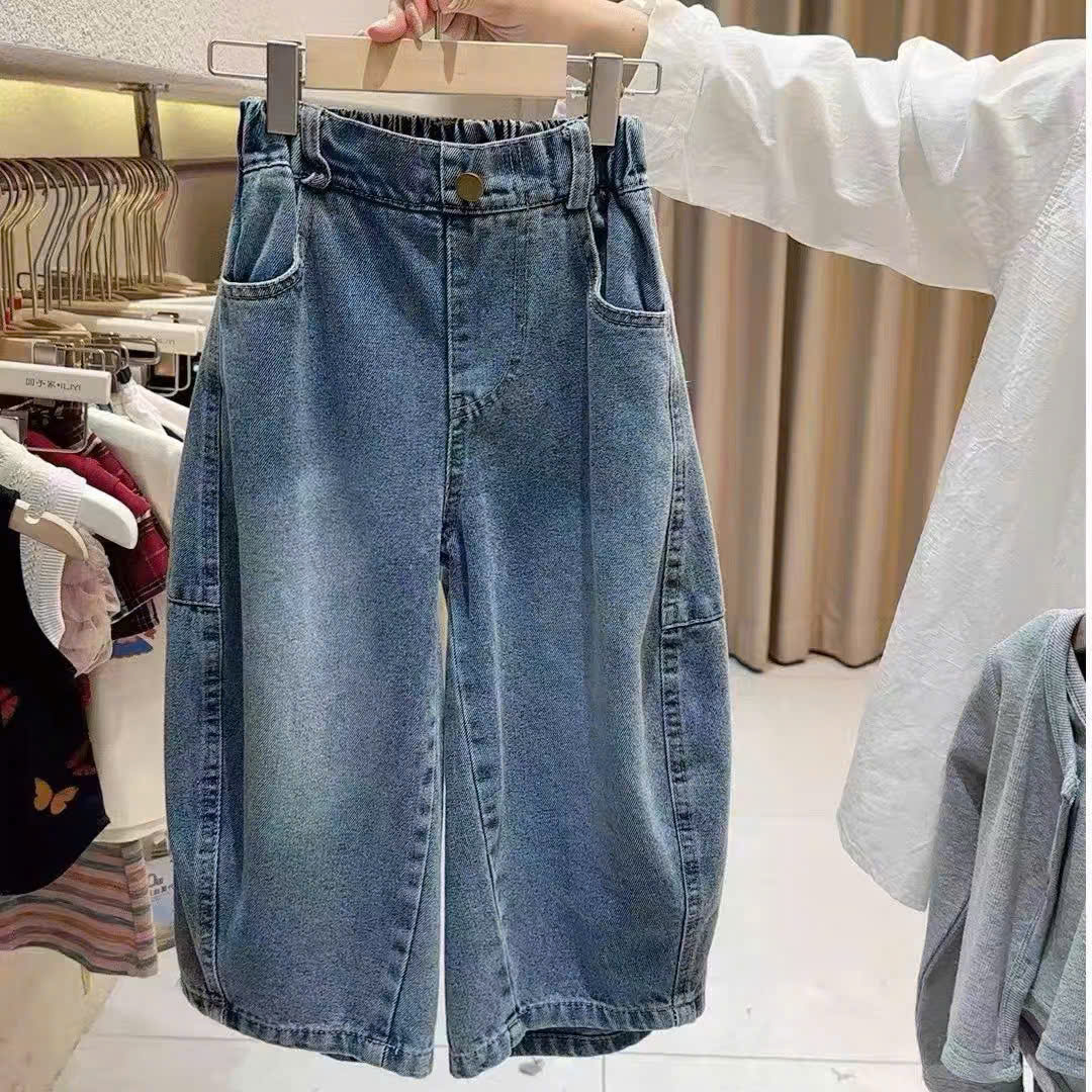 A672 - QUẦN JEANS ỐNG SUÔNG CHO BÉ