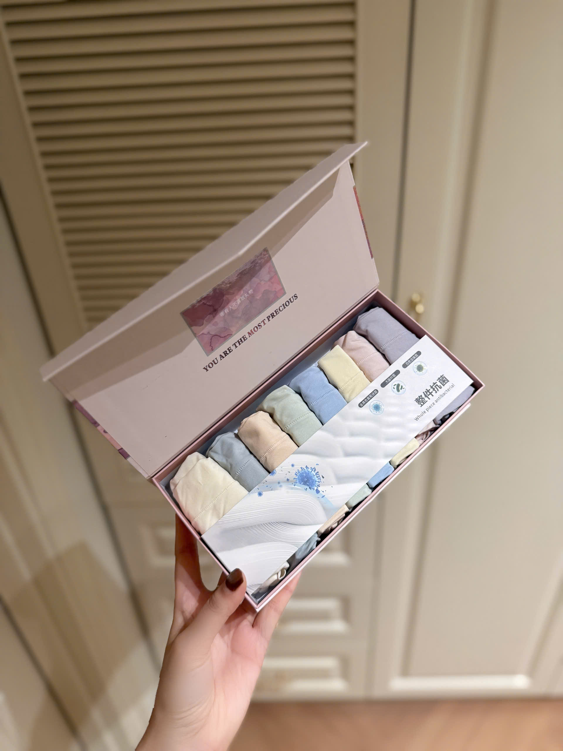 A691 - SET 8 QUẦN LÓT NỮ MÀU PASTEL