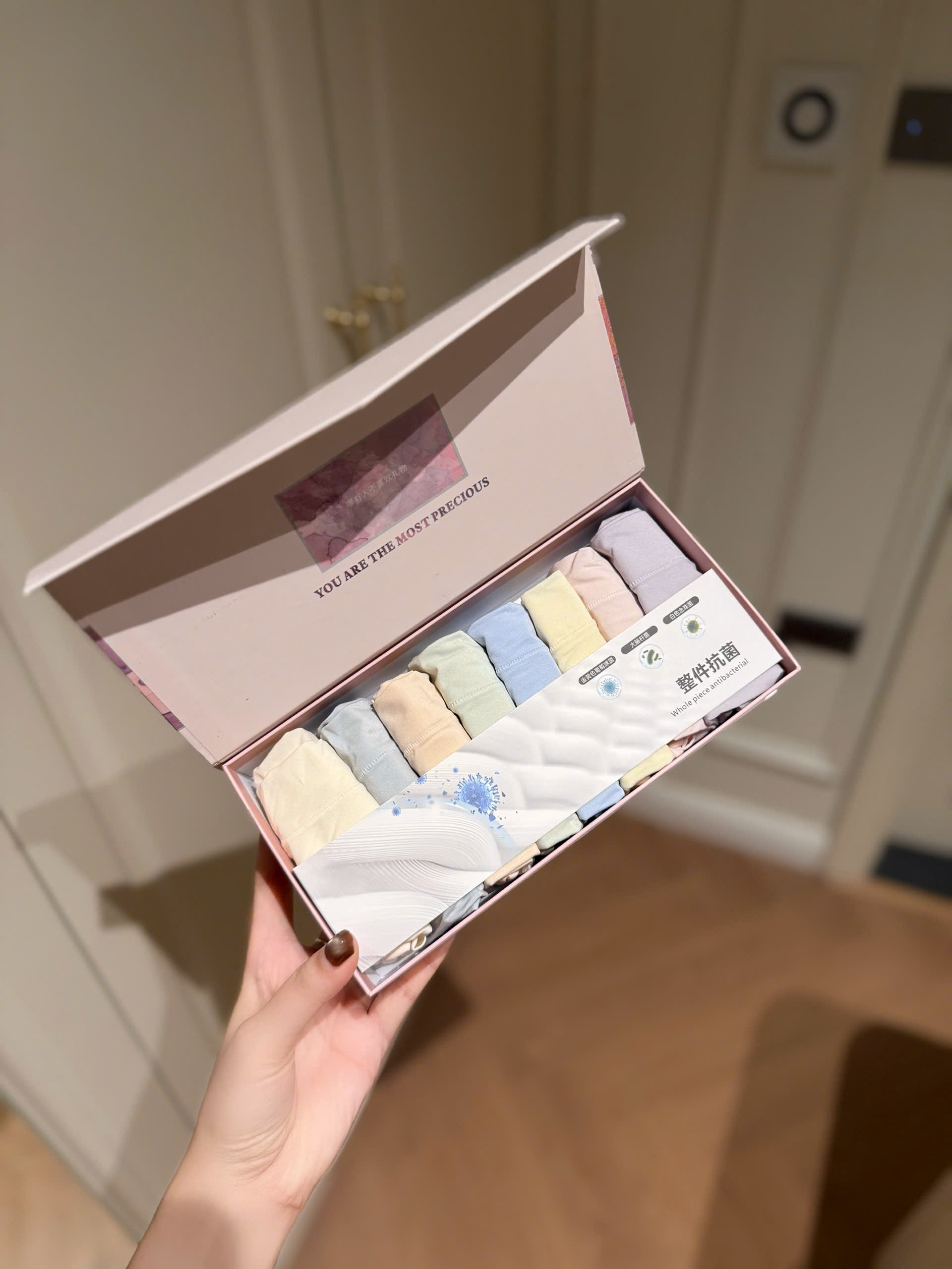 A691 - SET 8 QUẦN LÓT NỮ MÀU PASTEL
