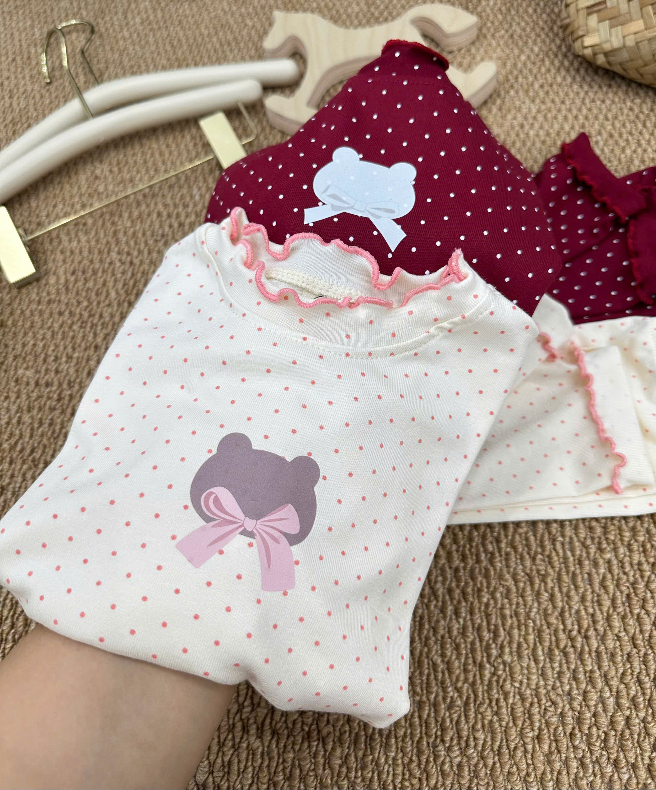 A771 - SET 2 BỘ ZIP ĐỎ BI