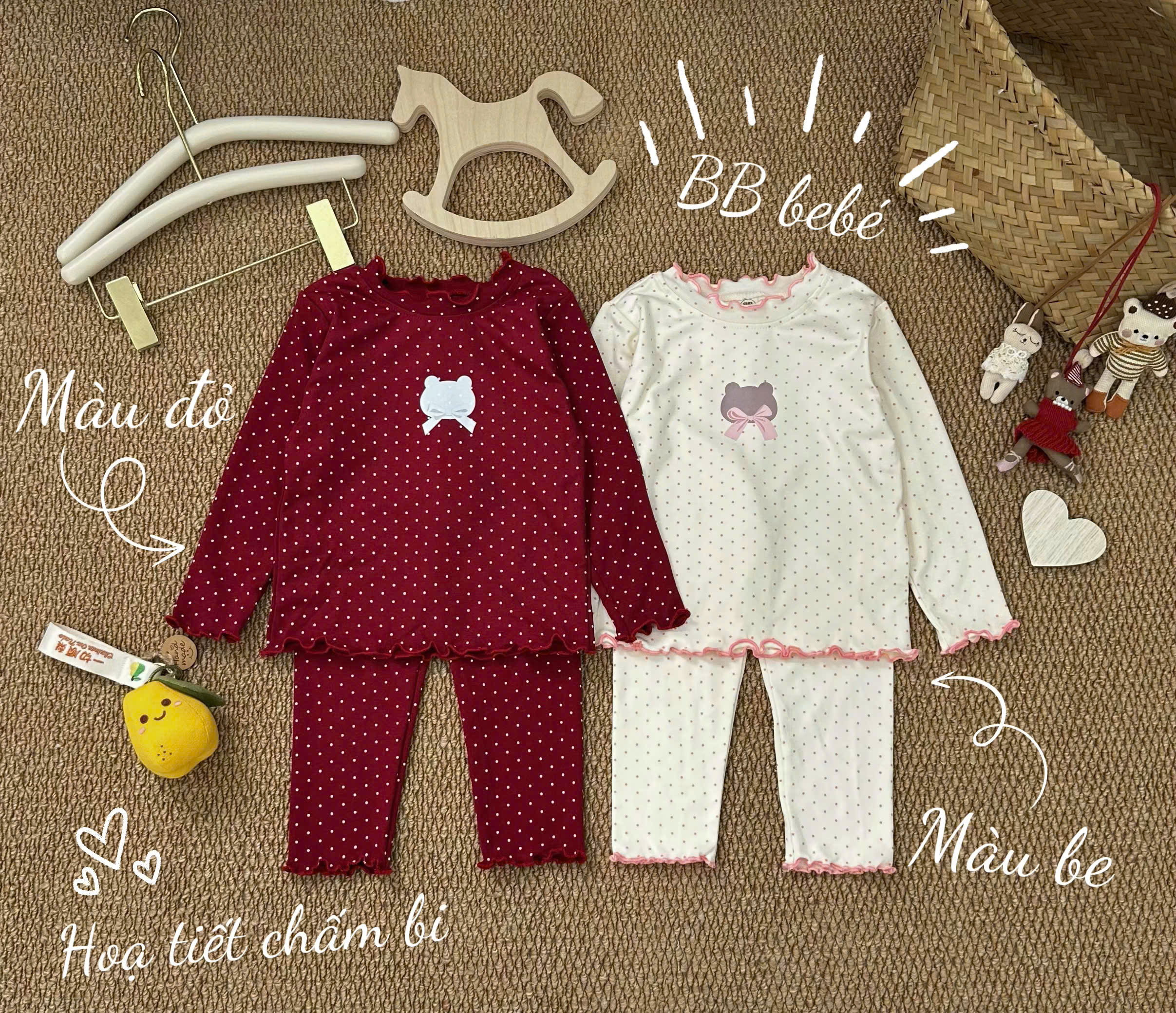 A771 - SET 2 BỘ ZIP ĐỎ BI